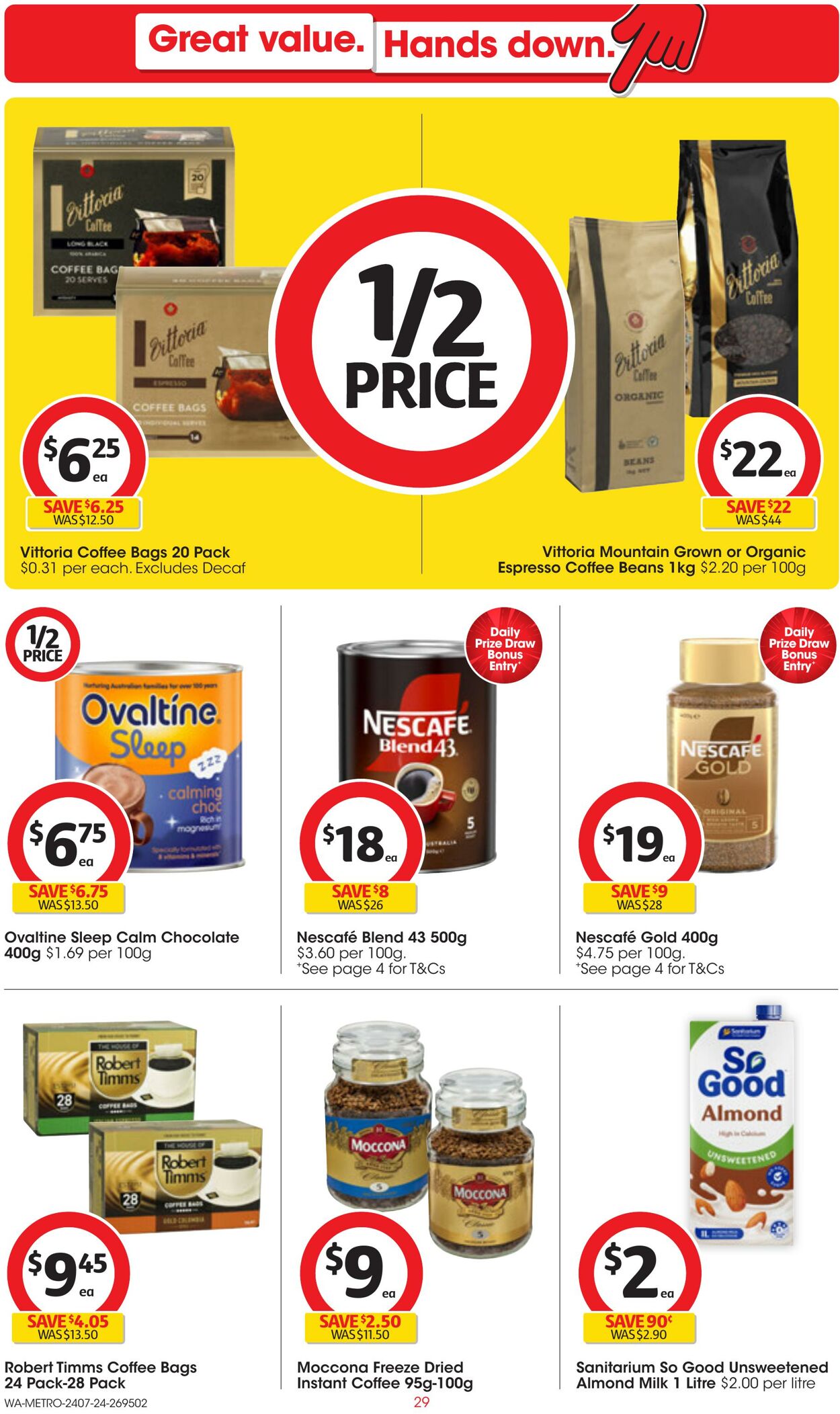 Catalogue Coles 24.07.2024 - 30.07.2024