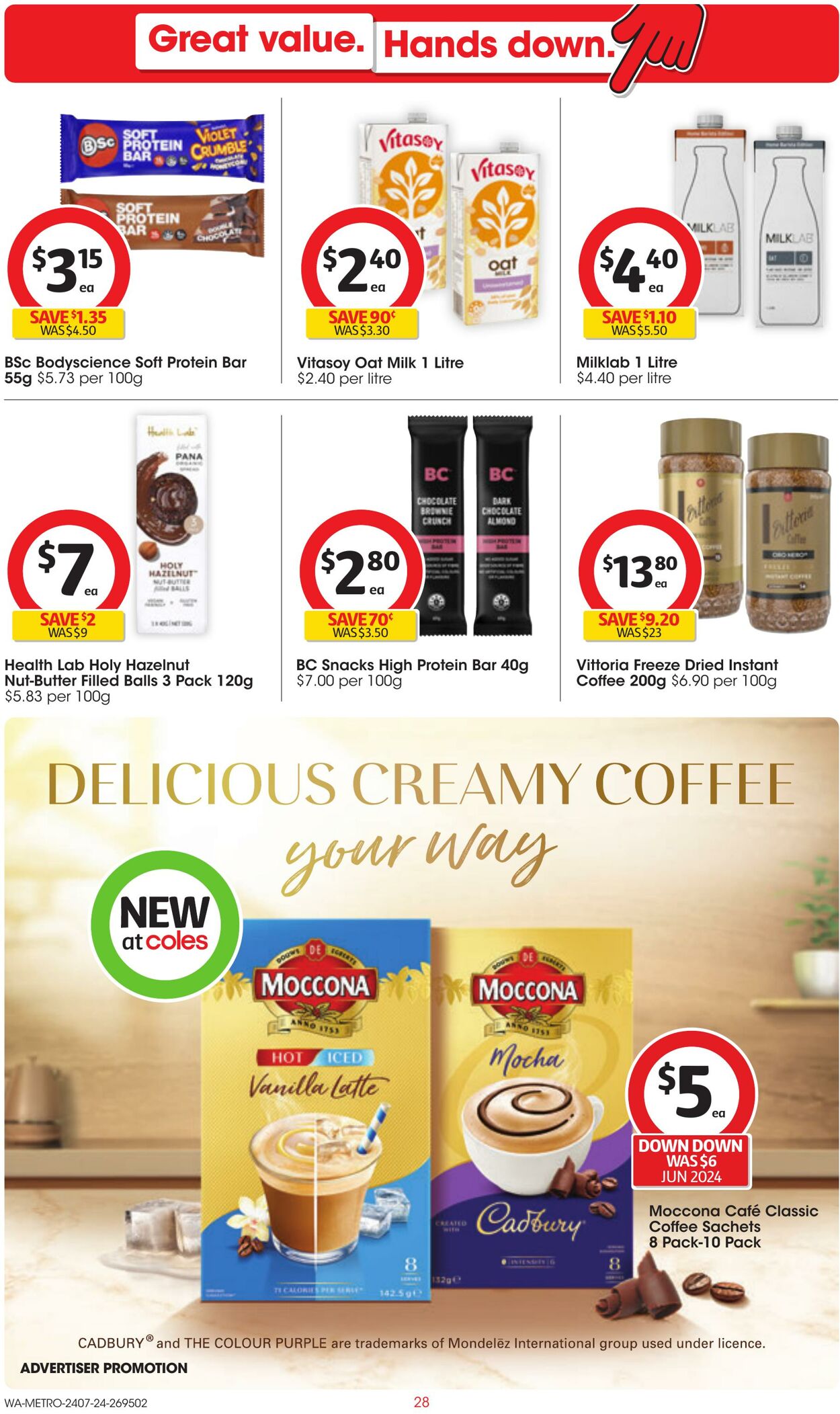 Catalogue Coles 24.07.2024 - 30.07.2024