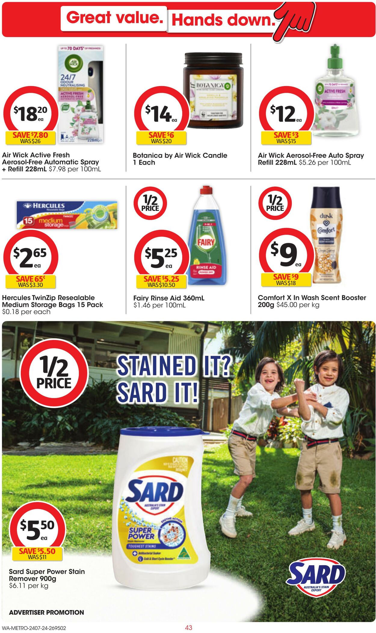 Catalogue Coles 24.07.2024 - 30.07.2024