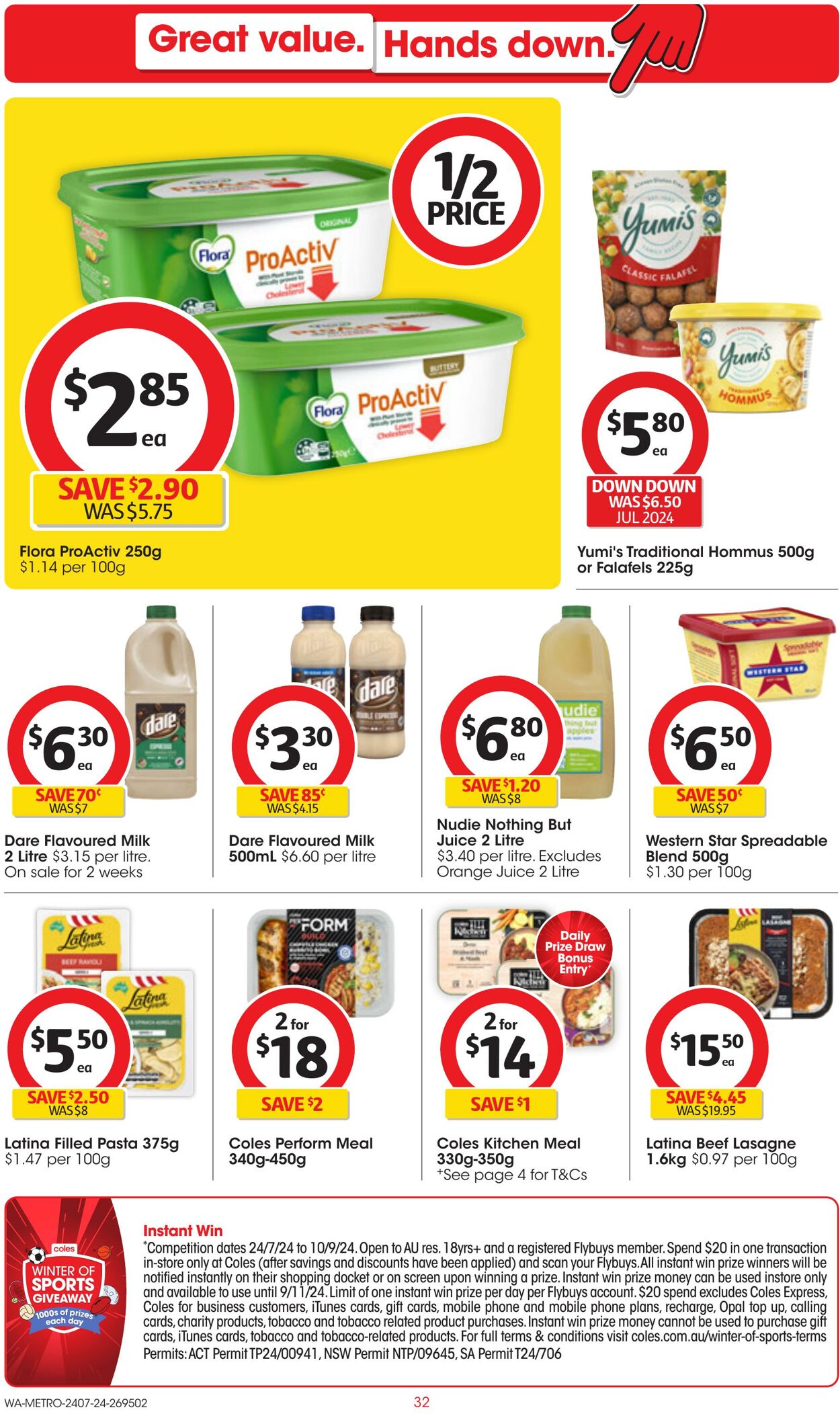 Catalogue Coles 24.07.2024 - 30.07.2024