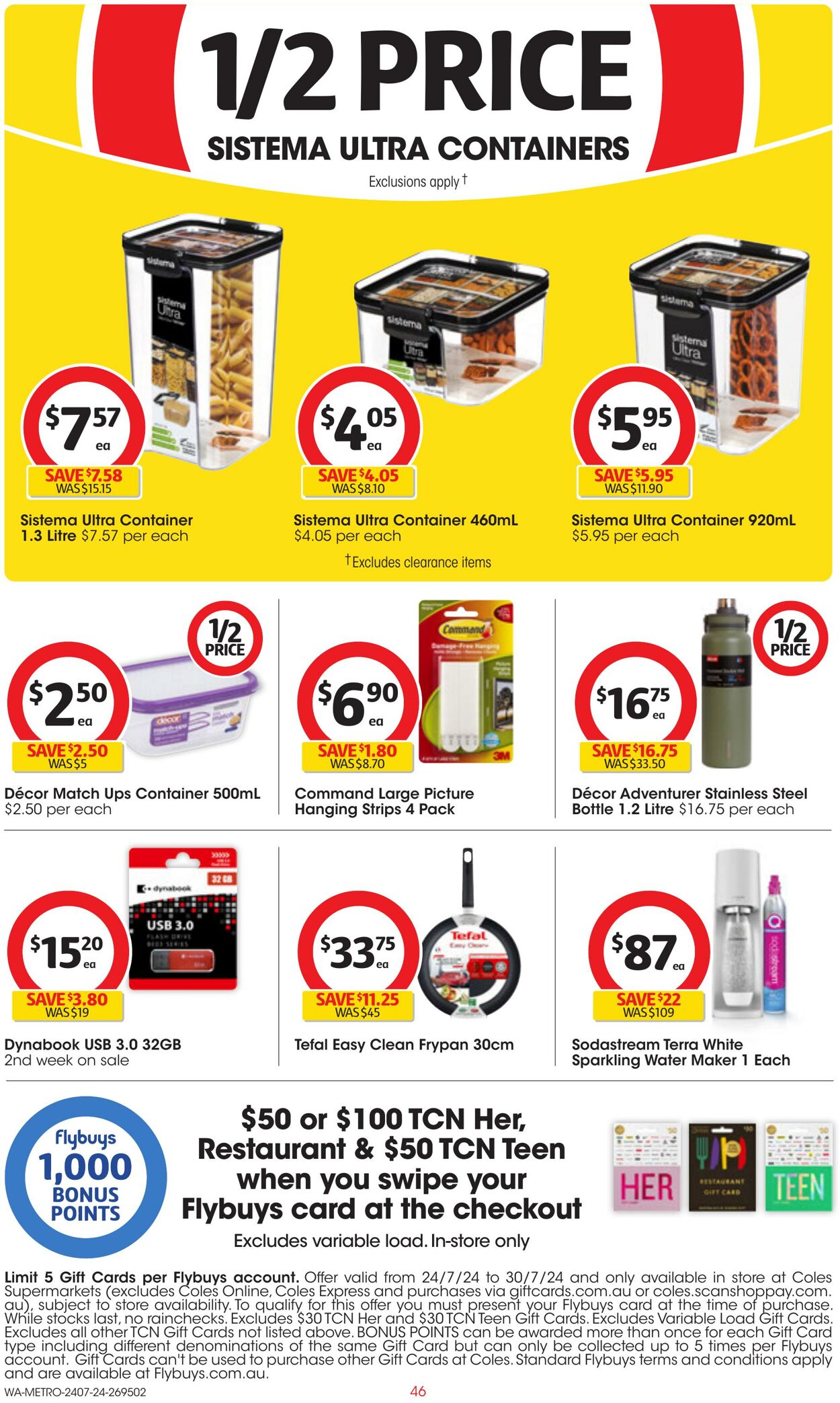 Catalogue Coles 24.07.2024 - 30.07.2024