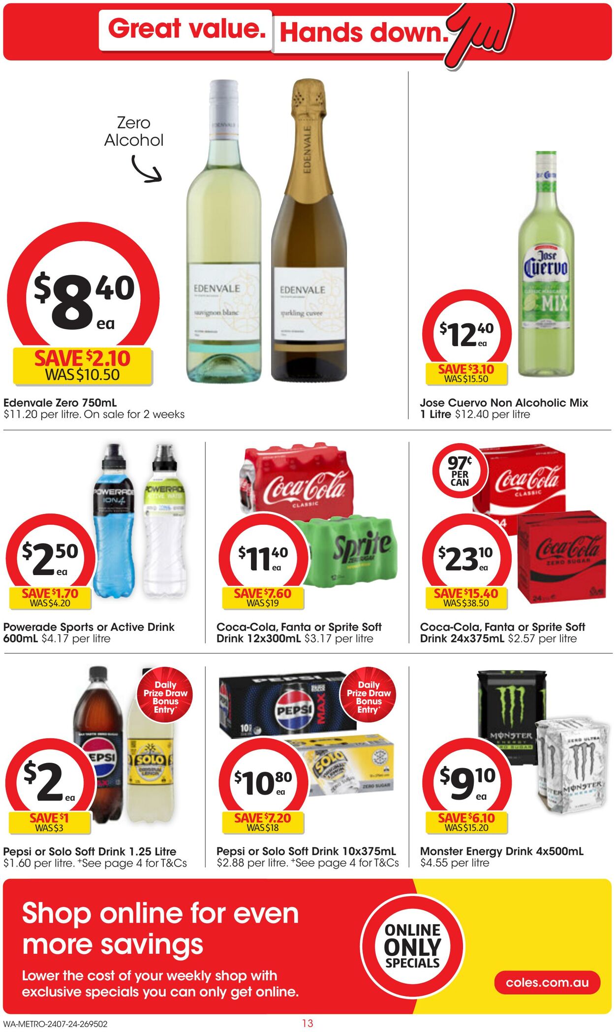 Catalogue Coles 24.07.2024 - 30.07.2024