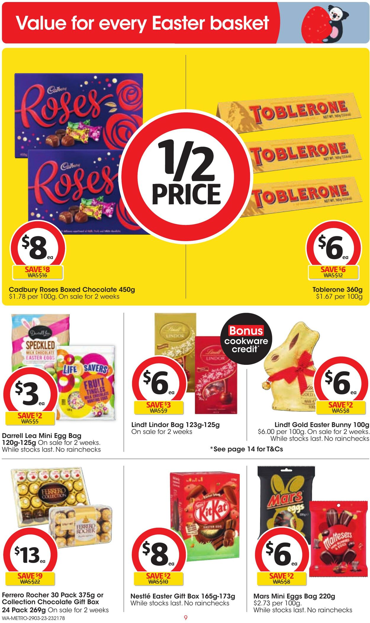 Catalogue Coles 29.03.2023 - 04.04.2023