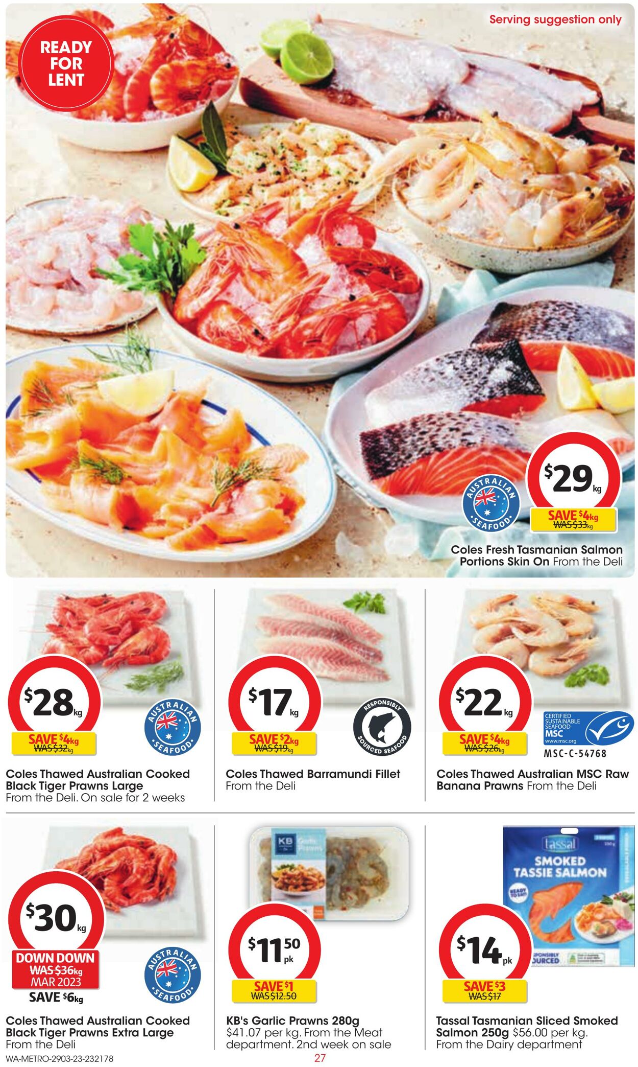 Catalogue Coles 29.03.2023 - 04.04.2023