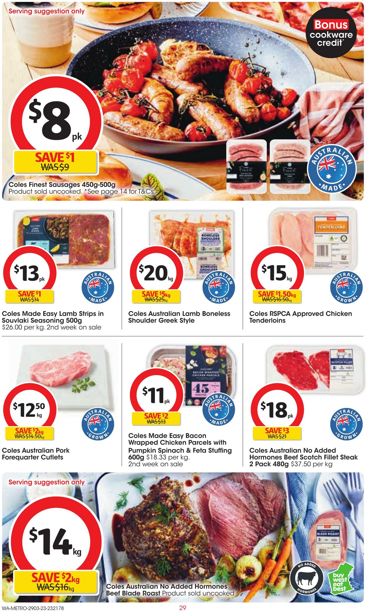 Catalogue Coles 29.03.2023 - 04.04.2023