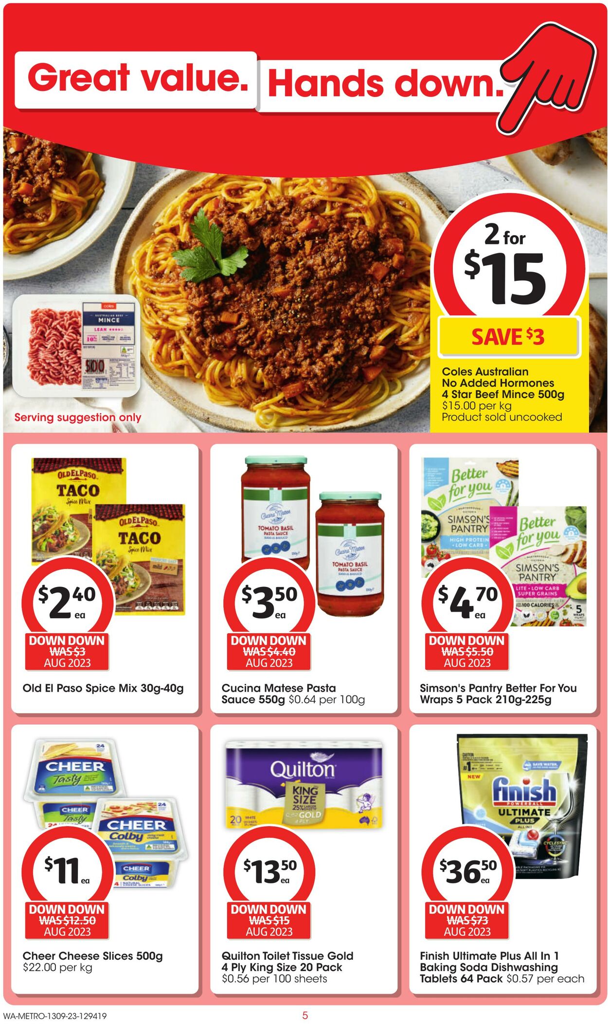 Catalogue Coles 06.09.2023 - 12.09.2023