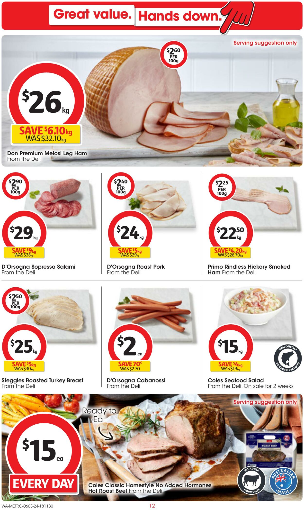 Catalogue Coles 06.03.2024 - 12.03.2024