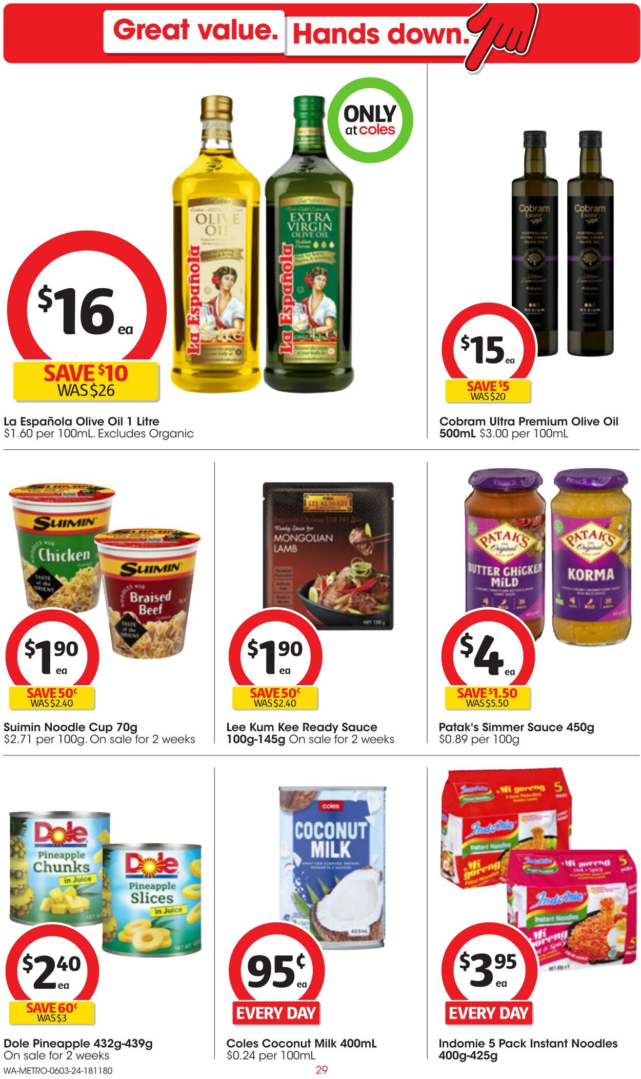 Catalogue Coles 06.03.2024 - 12.03.2024