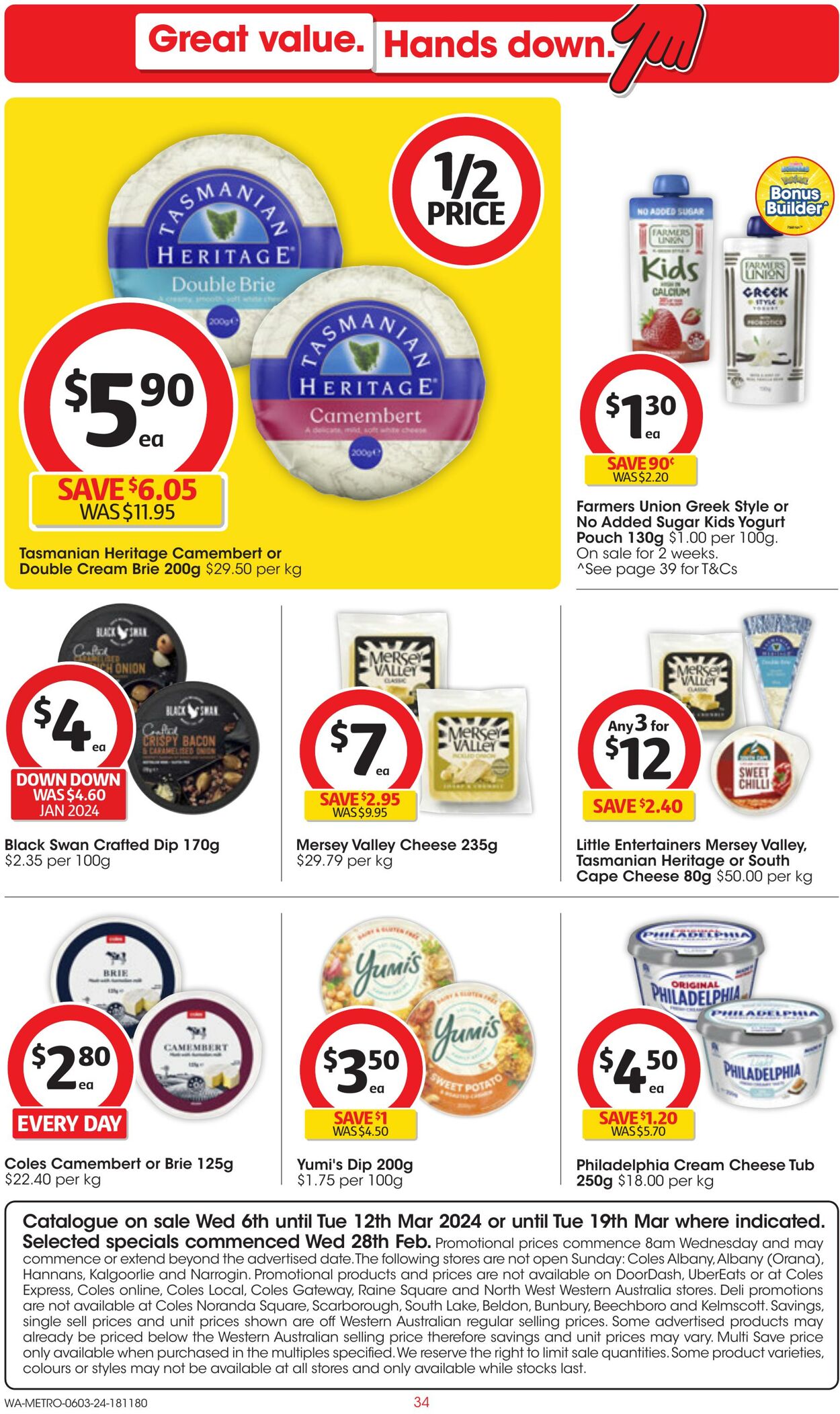 Catalogue Coles 06.03.2024 - 12.03.2024