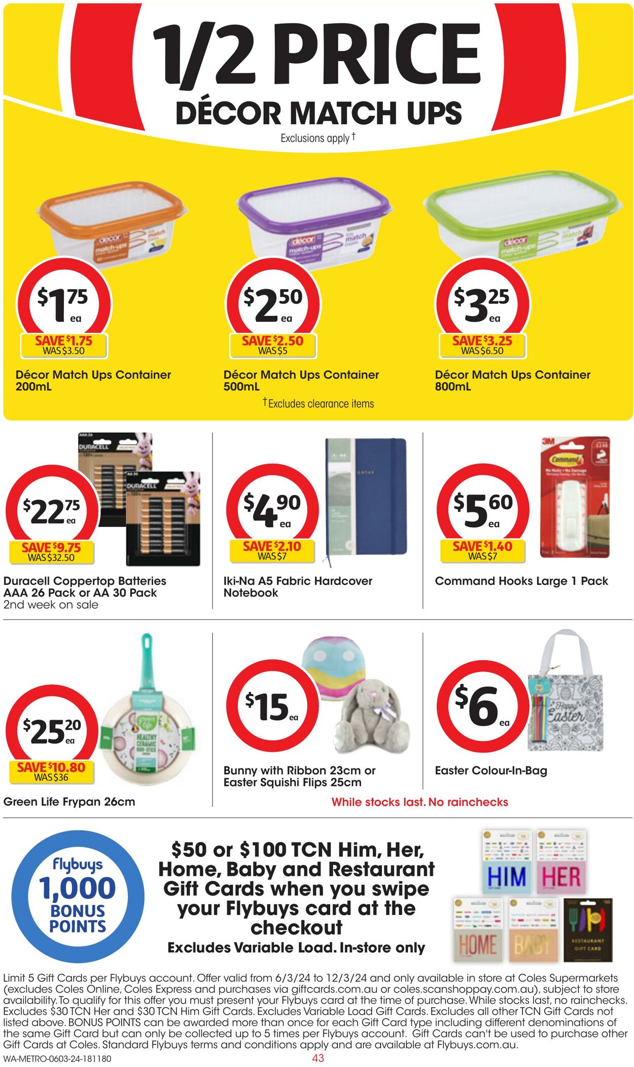 Catalogue Coles 06.03.2024 - 12.03.2024