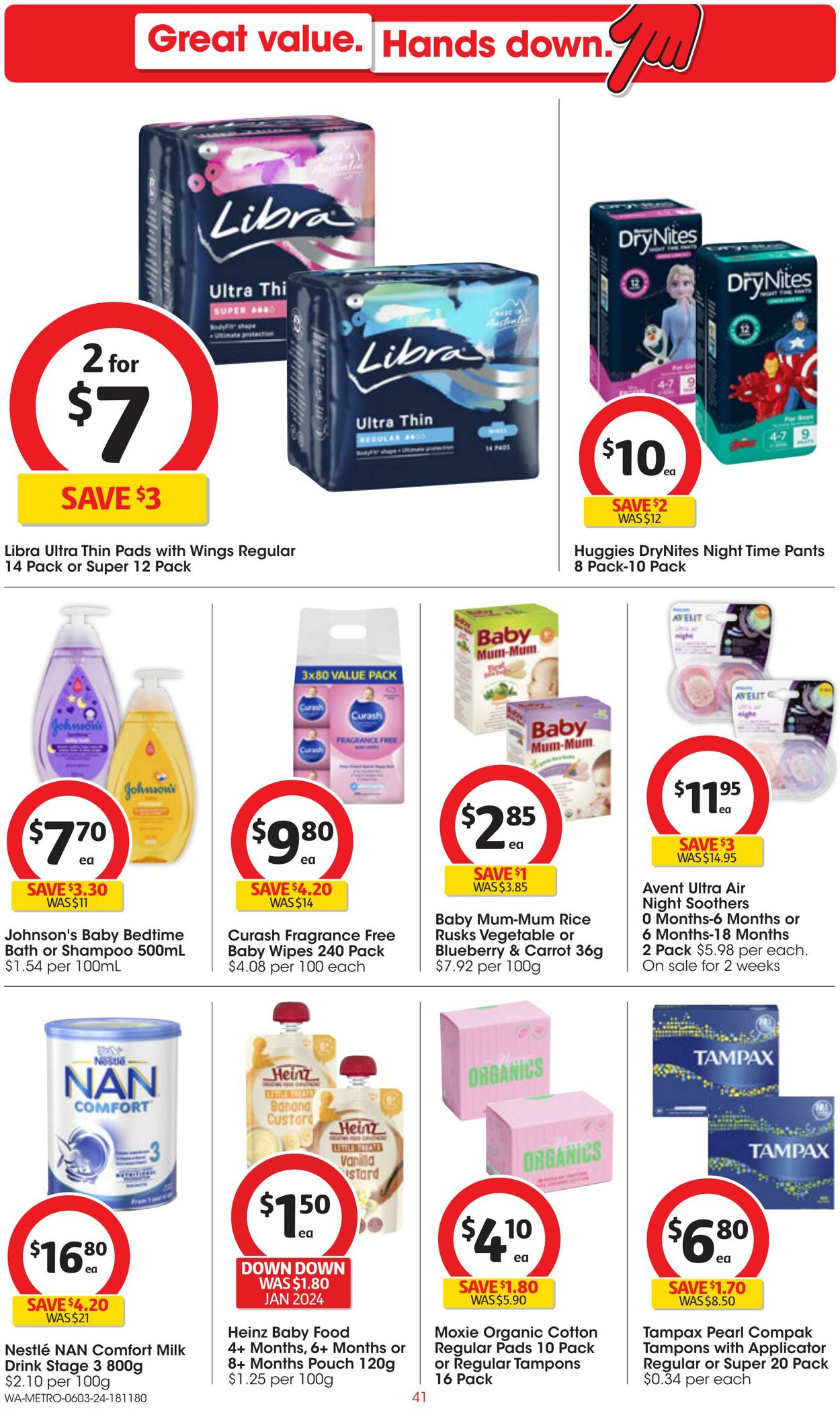 Catalogue Coles 06.03.2024 - 12.03.2024