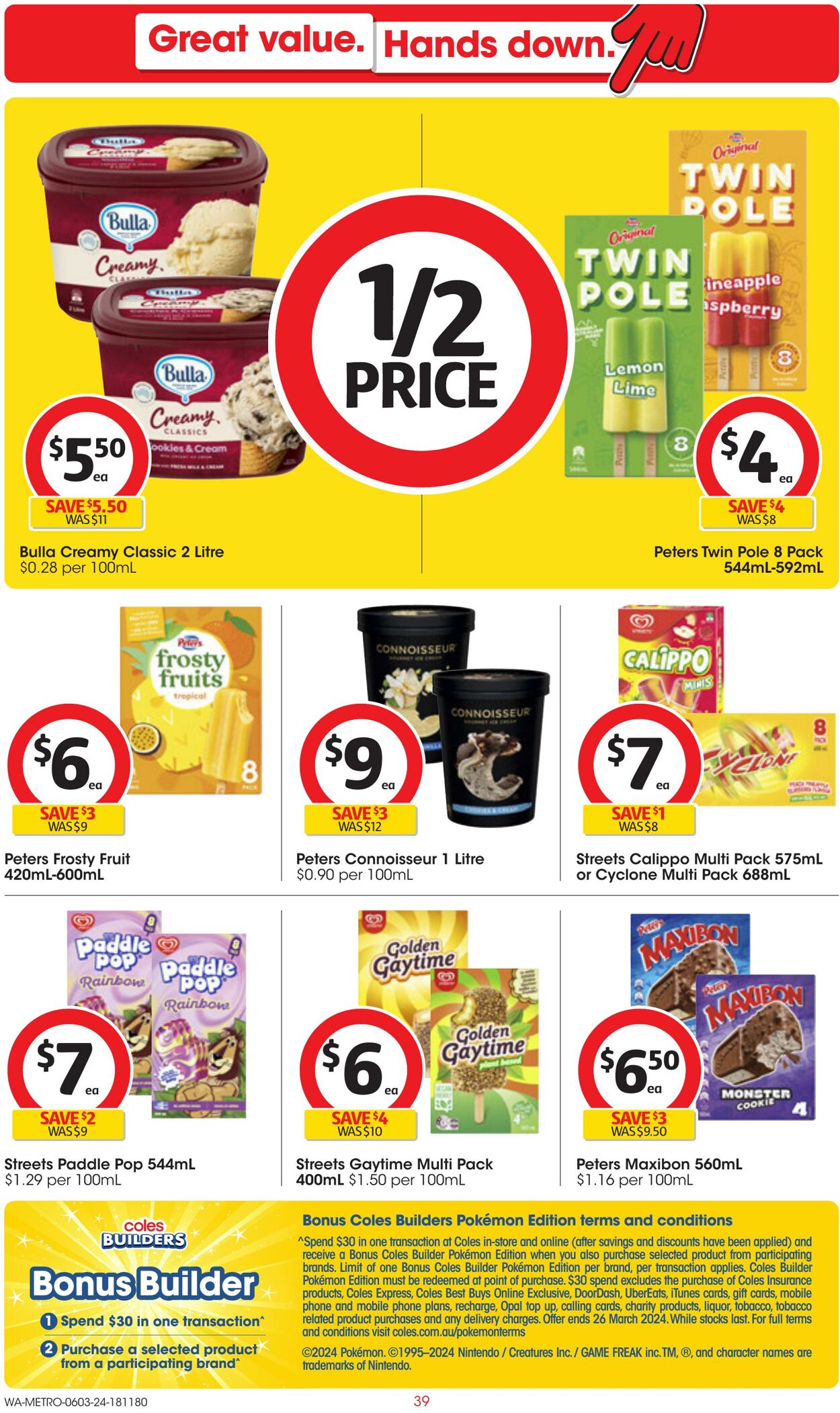 Catalogue Coles 06.03.2024 - 12.03.2024