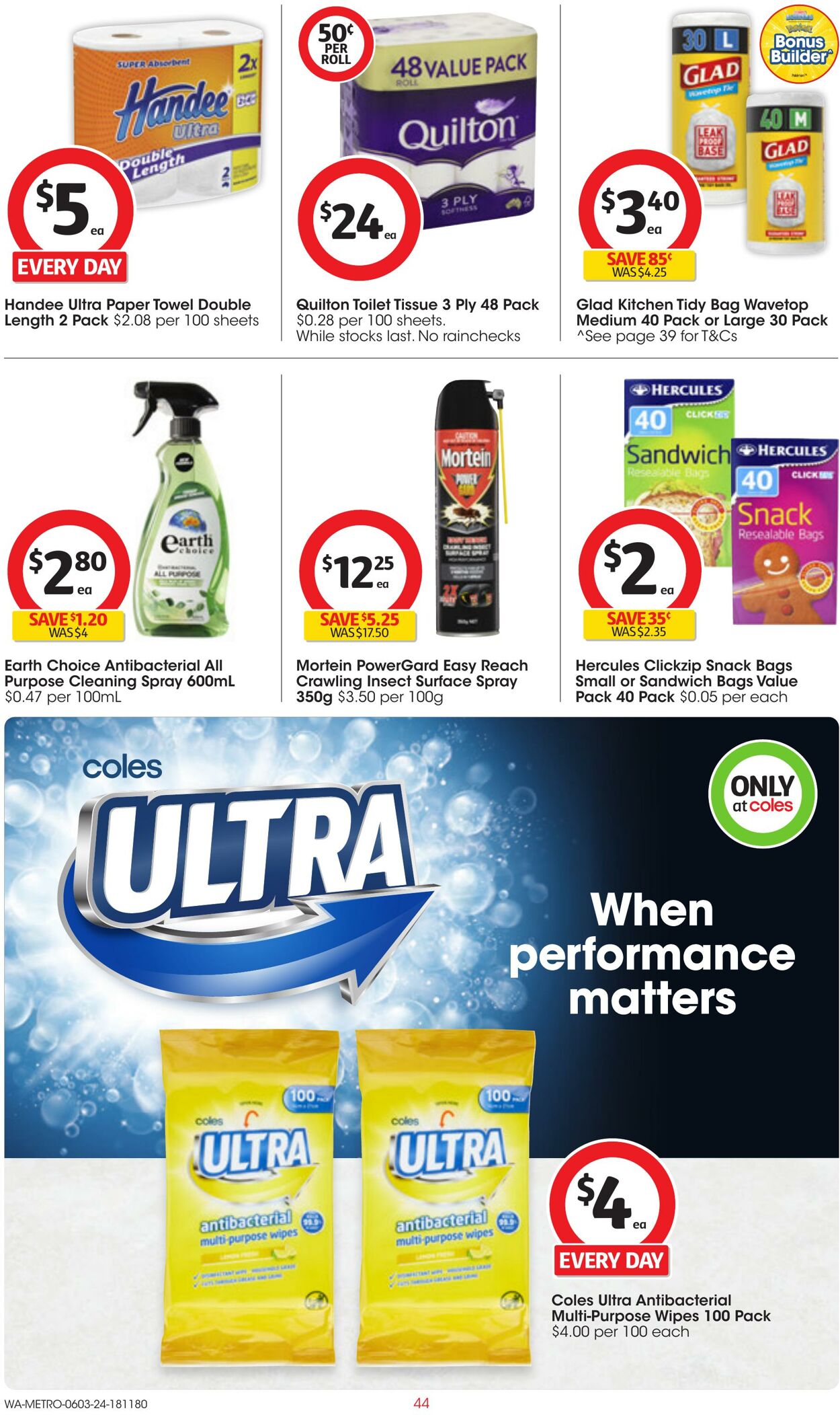 Catalogue Coles 06.03.2024 - 12.03.2024