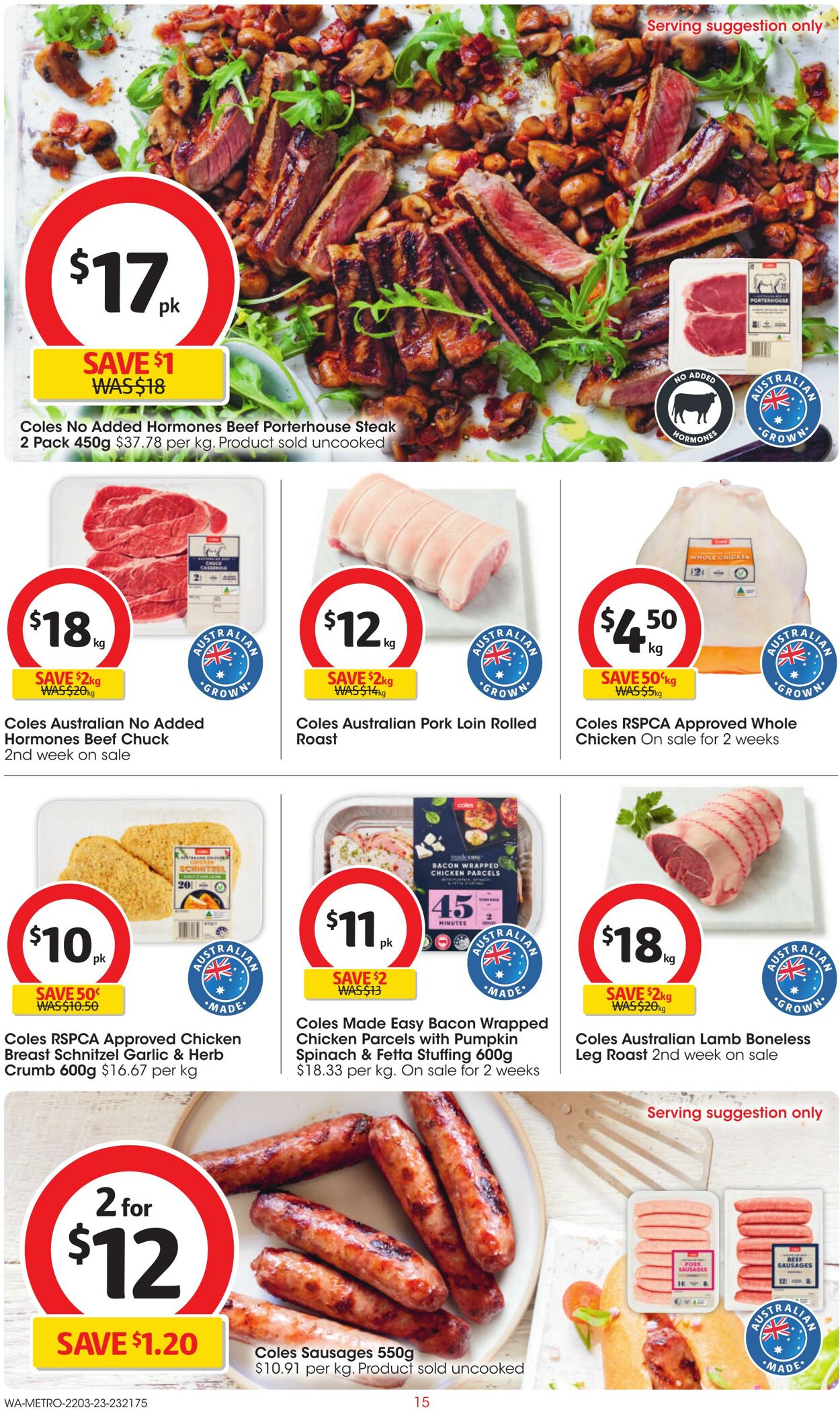 Catalogue Coles 22.03.2023 - 28.03.2023