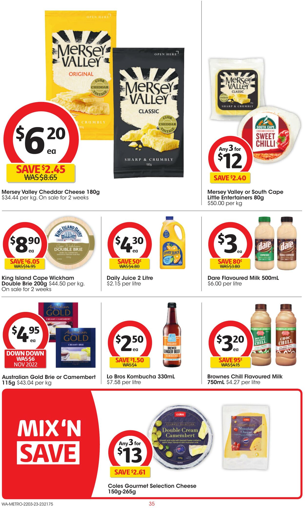 Catalogue Coles 22.03.2023 - 28.03.2023