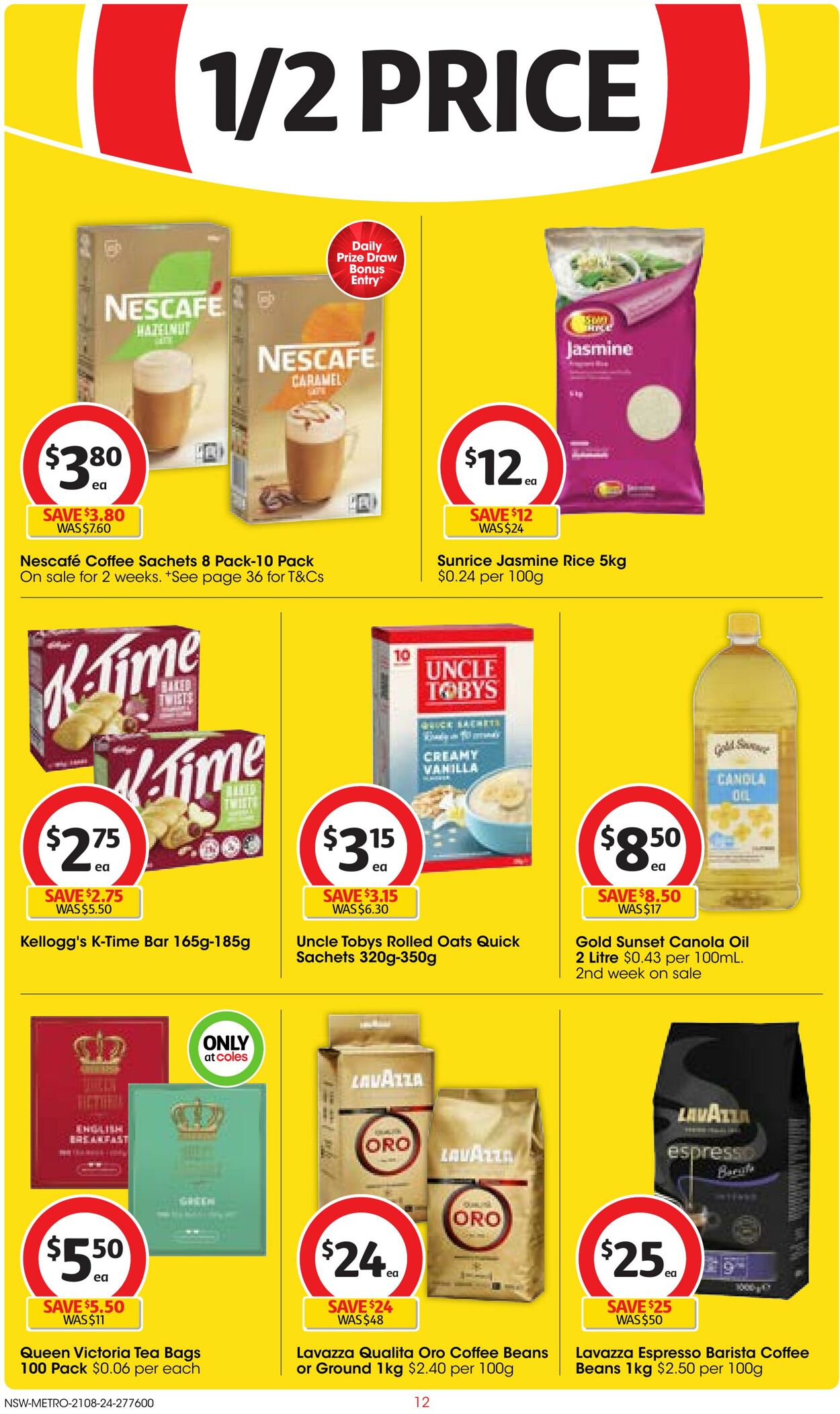 Catalogue Coles 21.08.2024 - 27.08.2024