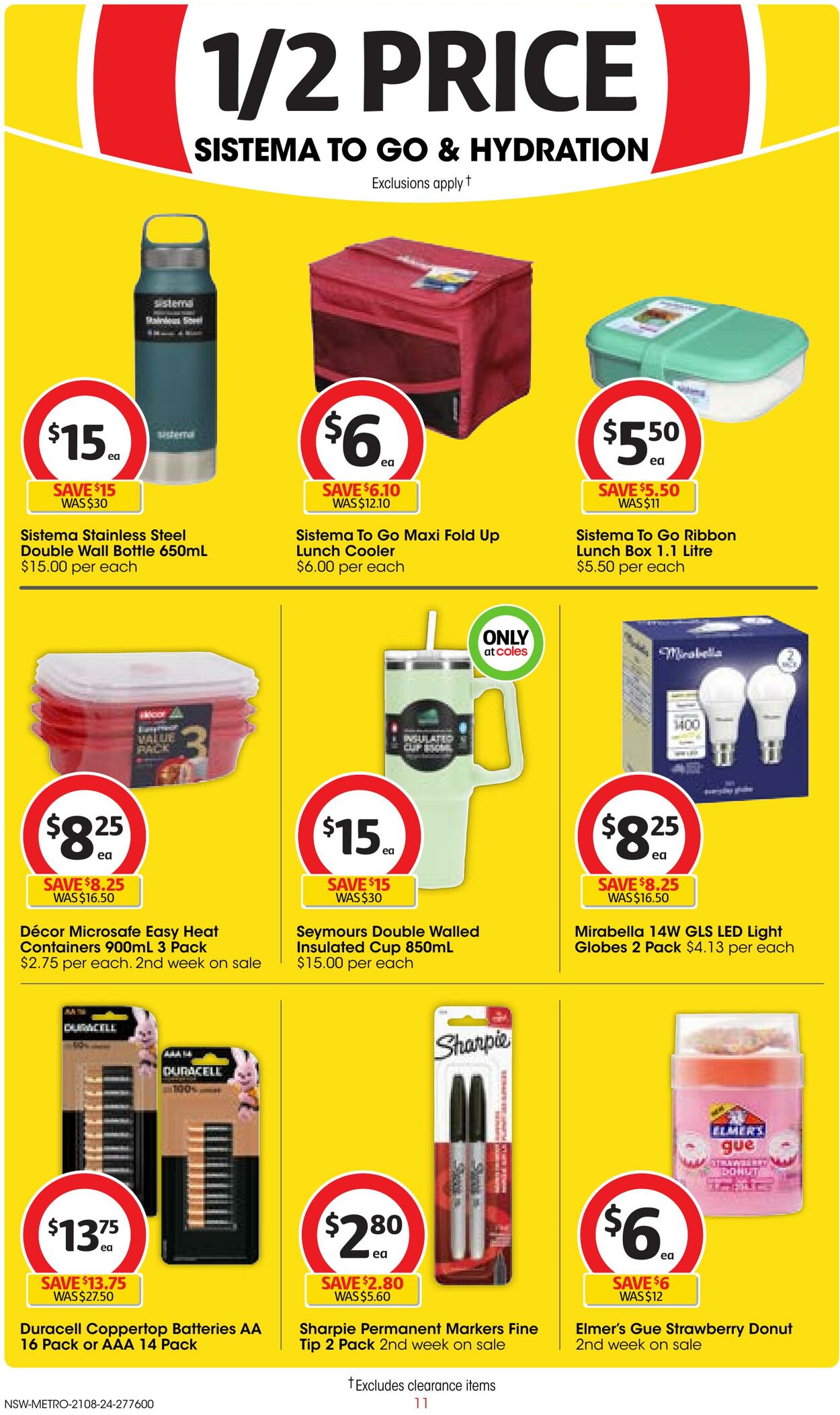 Catalogue Coles 21.08.2024 - 27.08.2024