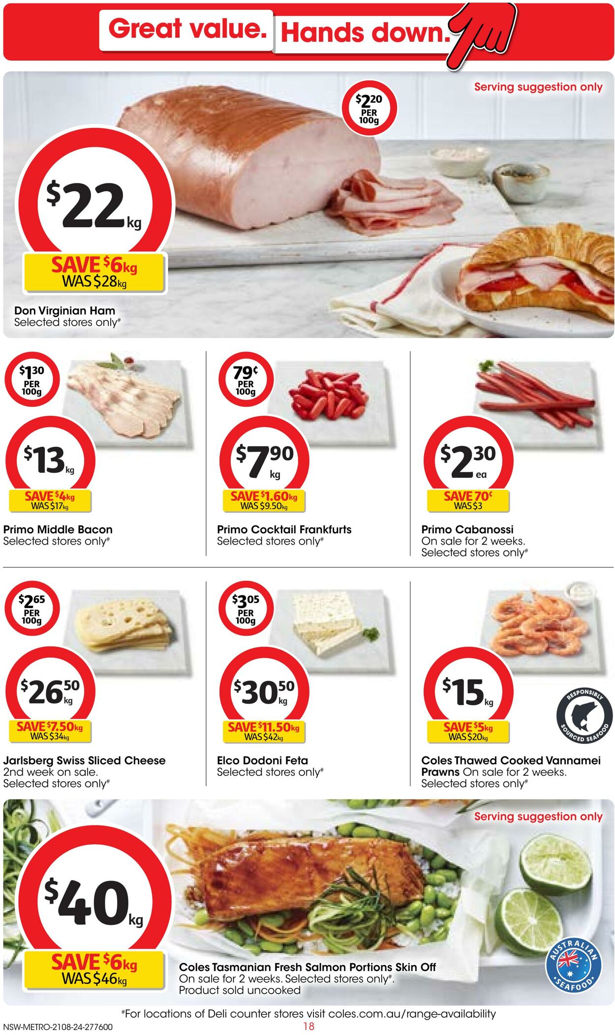 Catalogue Coles 21.08.2024 - 27.08.2024