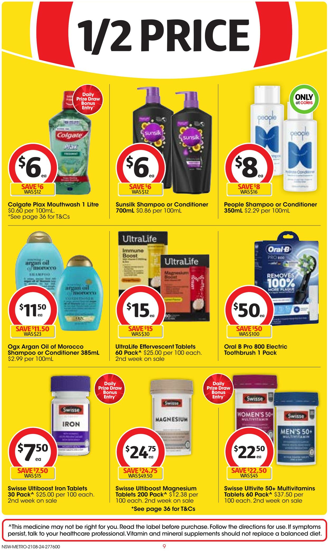 Catalogue Coles 21.08.2024 - 27.08.2024