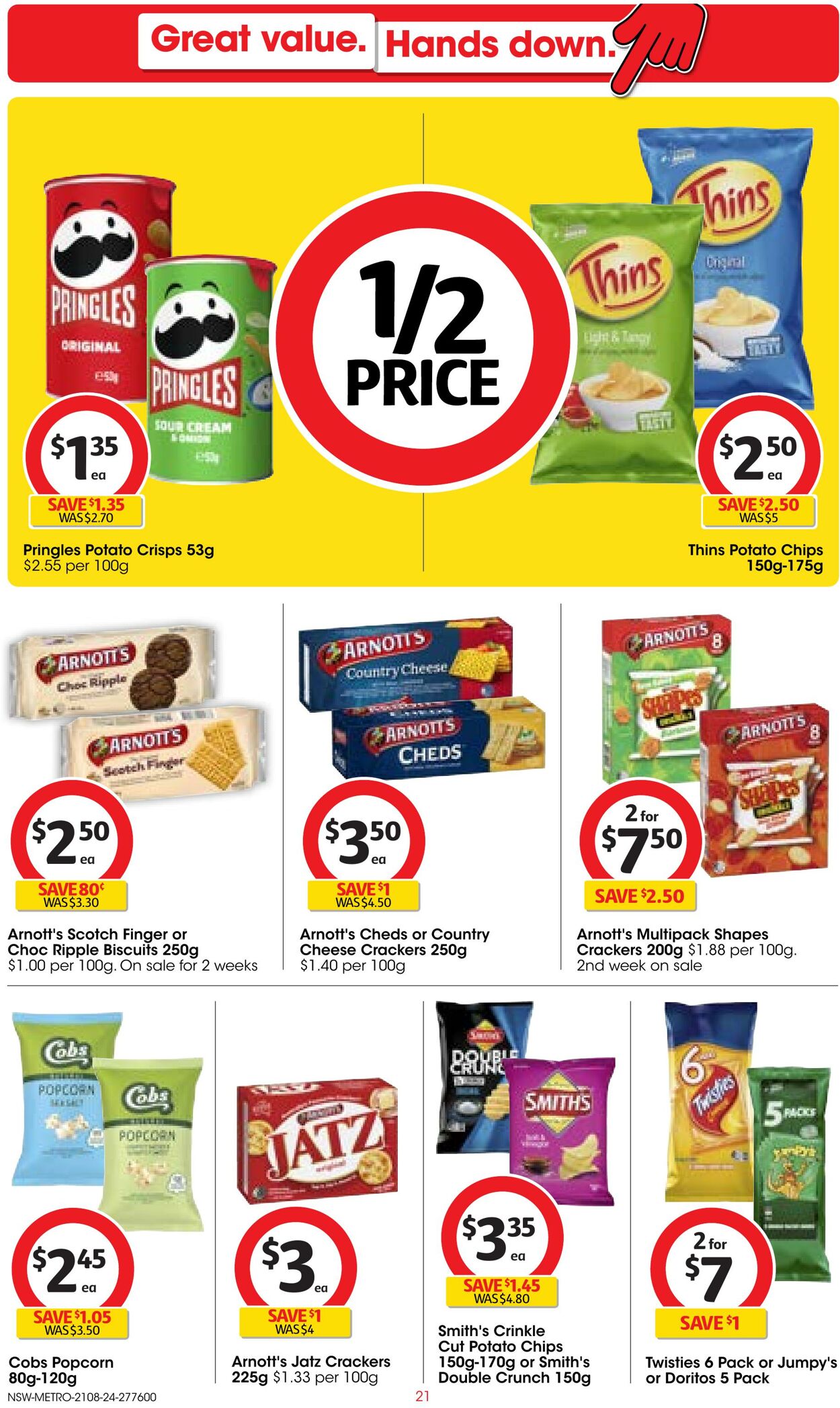 Catalogue Coles 21.08.2024 - 27.08.2024