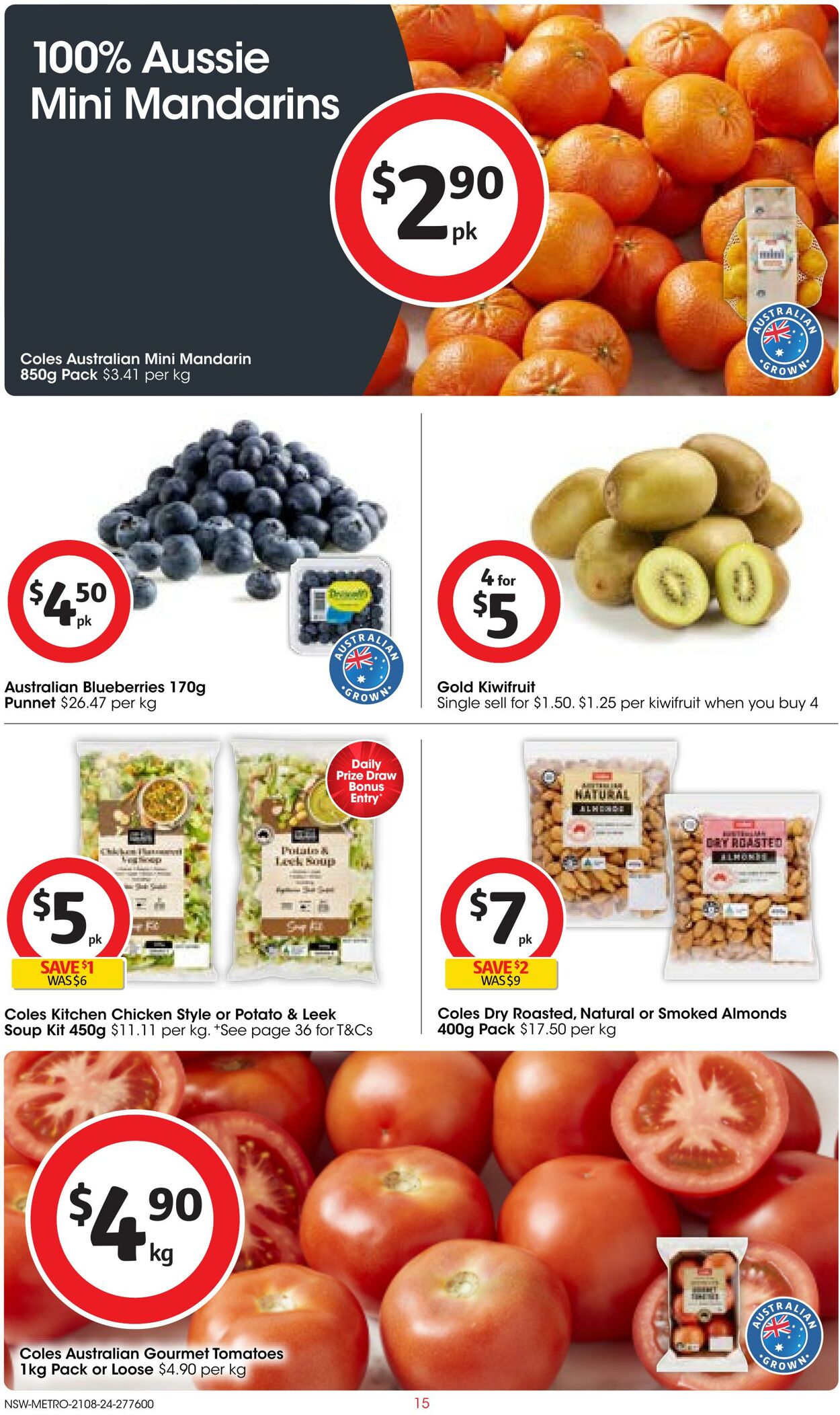 Catalogue Coles 21.08.2024 - 27.08.2024