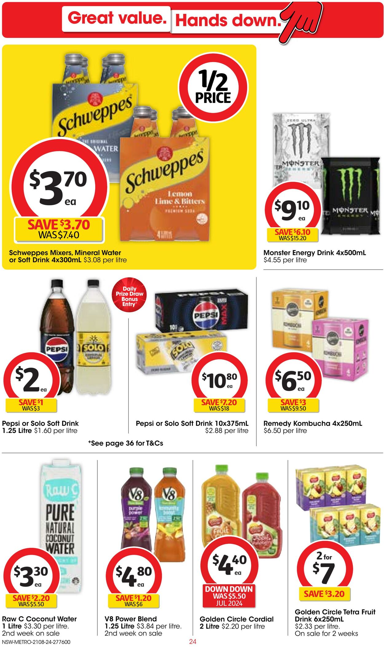 Catalogue Coles 21.08.2024 - 27.08.2024