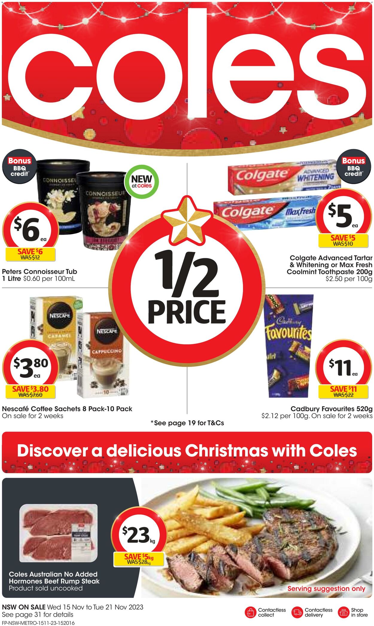 Catalogue Coles 08.11.2023 - 14.11.2023