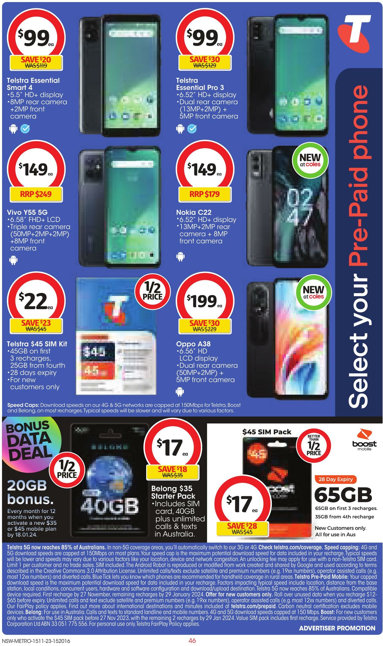 Catalogue Coles 08.11.2023 - 14.11.2023