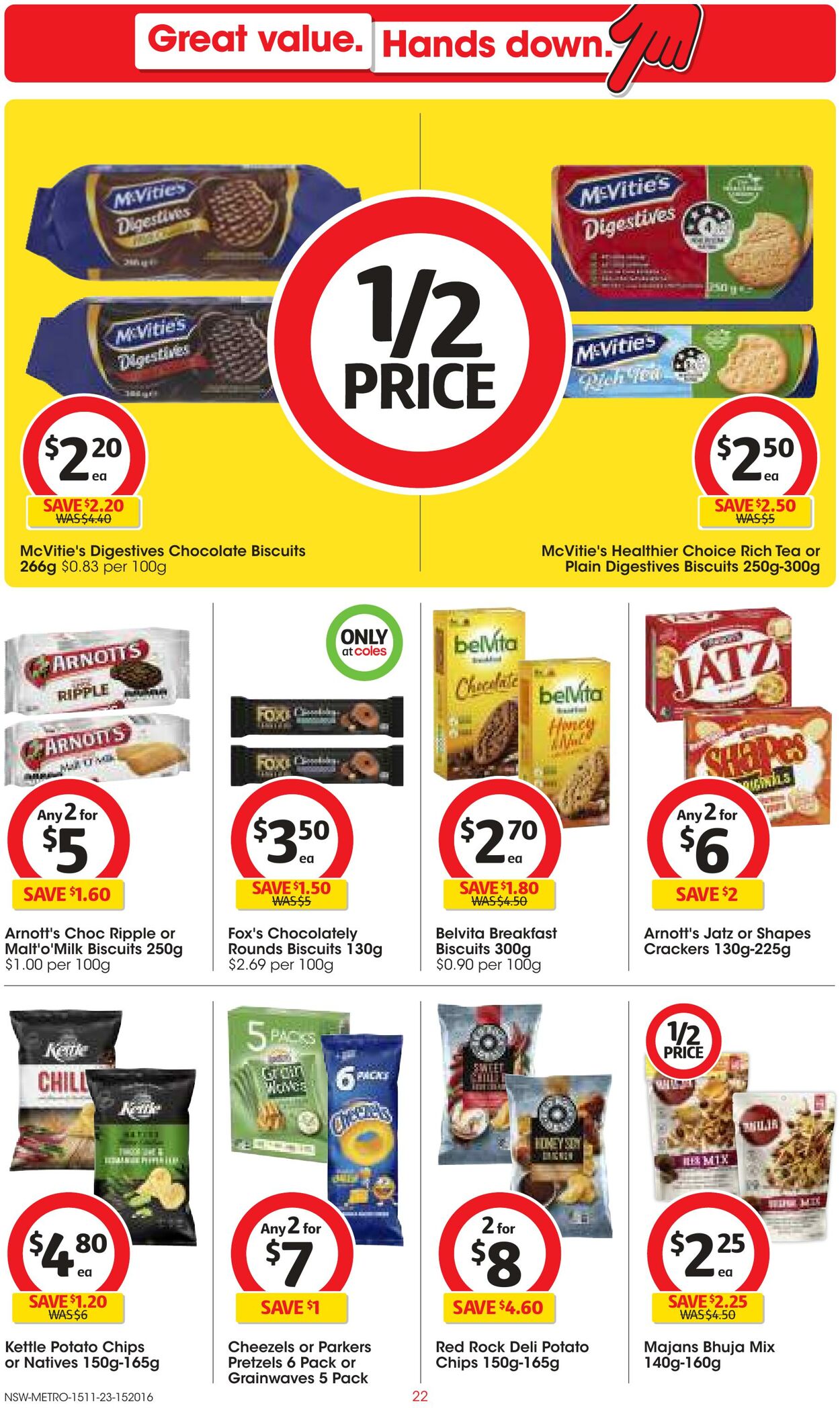 Catalogue Coles 08.11.2023 - 14.11.2023