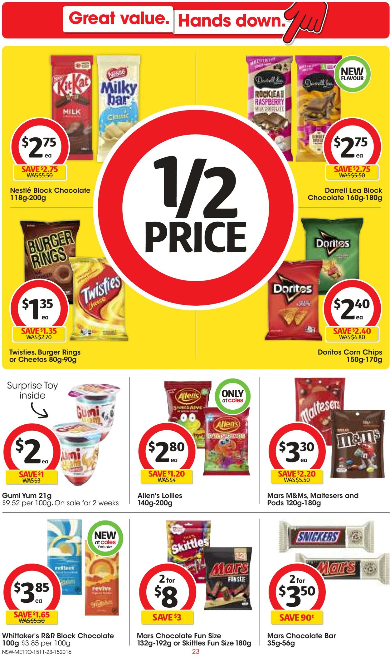 Catalogue Coles 08.11.2023 - 14.11.2023