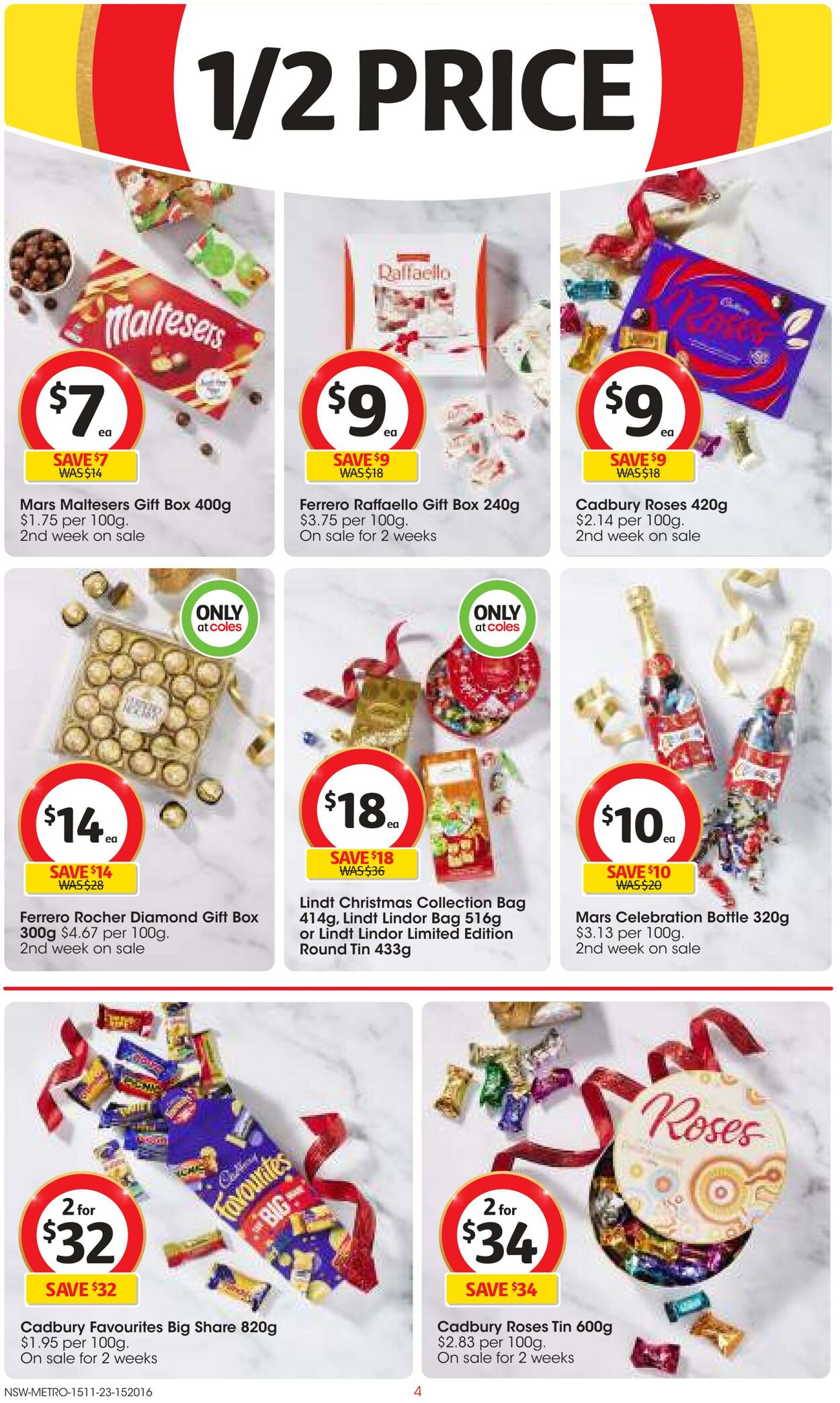 Catalogue Coles 08.11.2023 - 14.11.2023