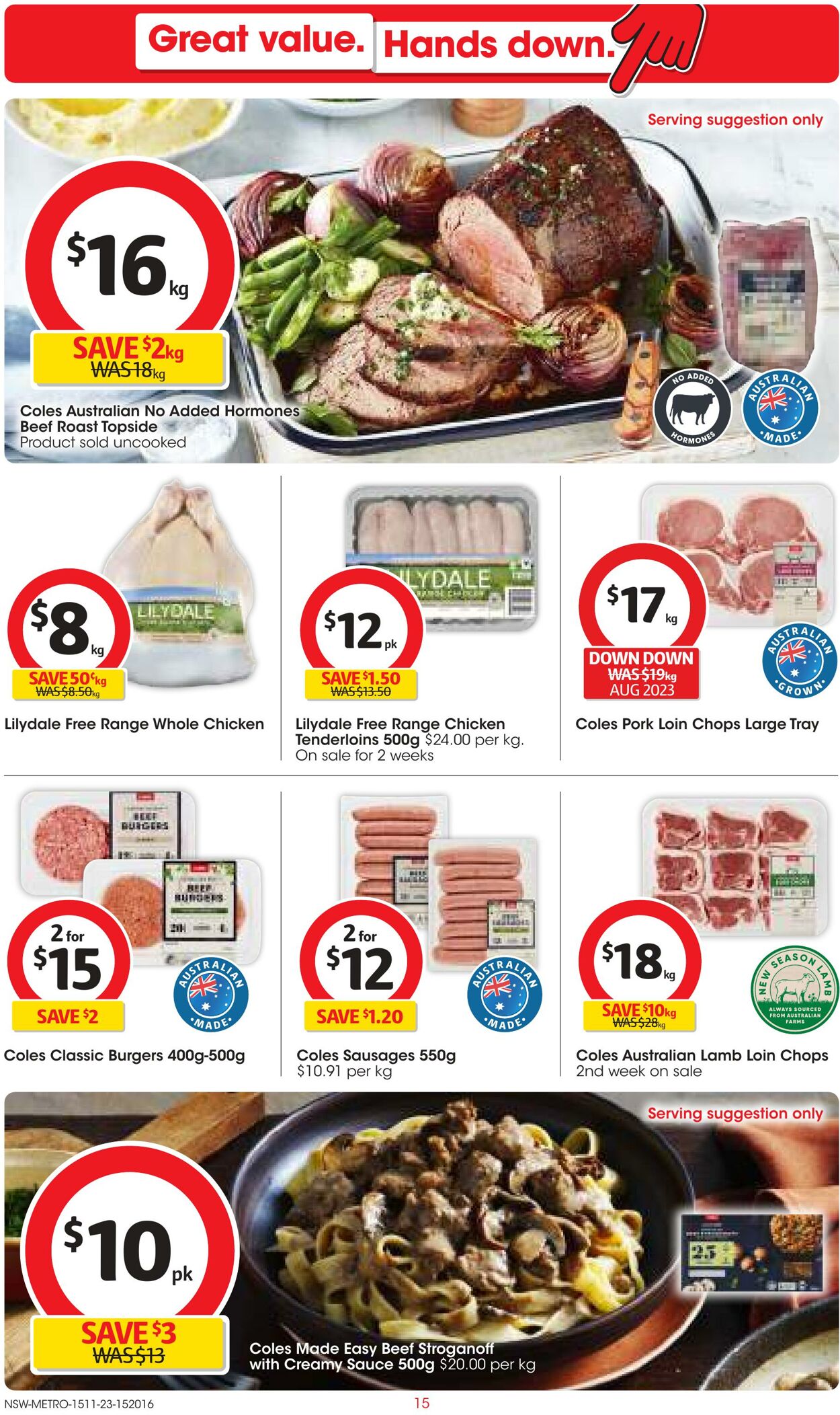 Catalogue Coles 08.11.2023 - 14.11.2023
