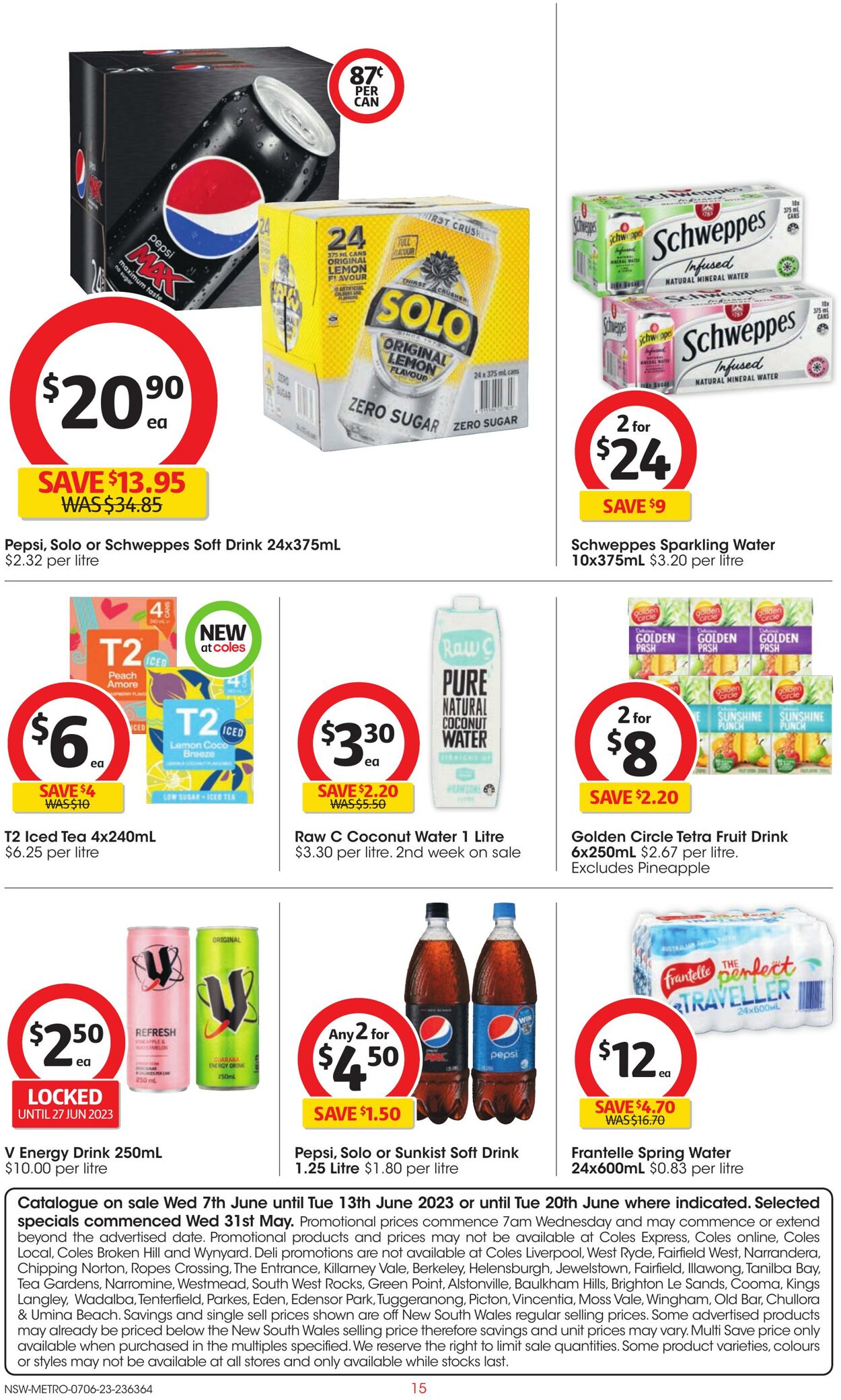 Catalogue Coles 07.06.2023 - 13.06.2023