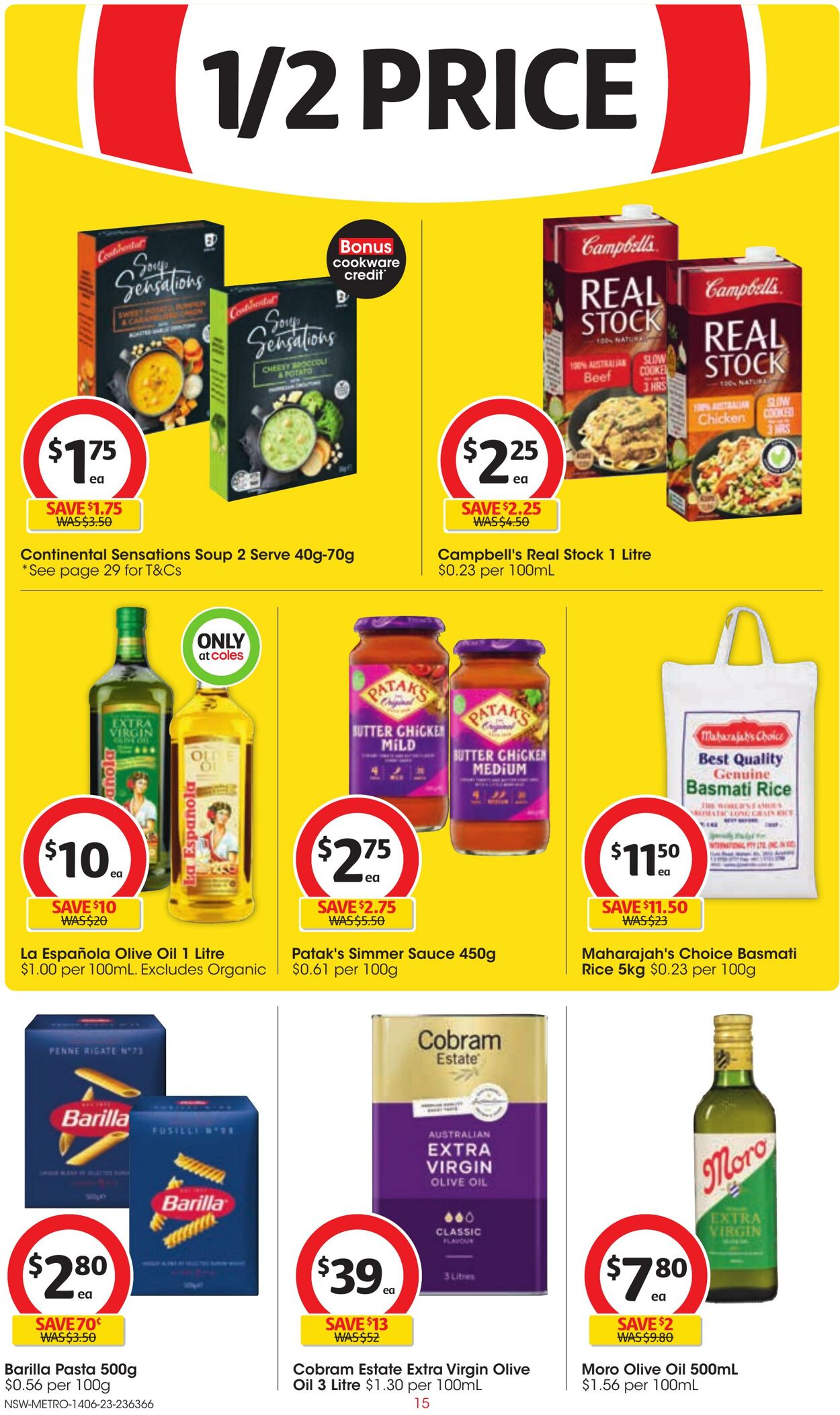 Catalogue Coles 14.06.2023 - 20.06.2023