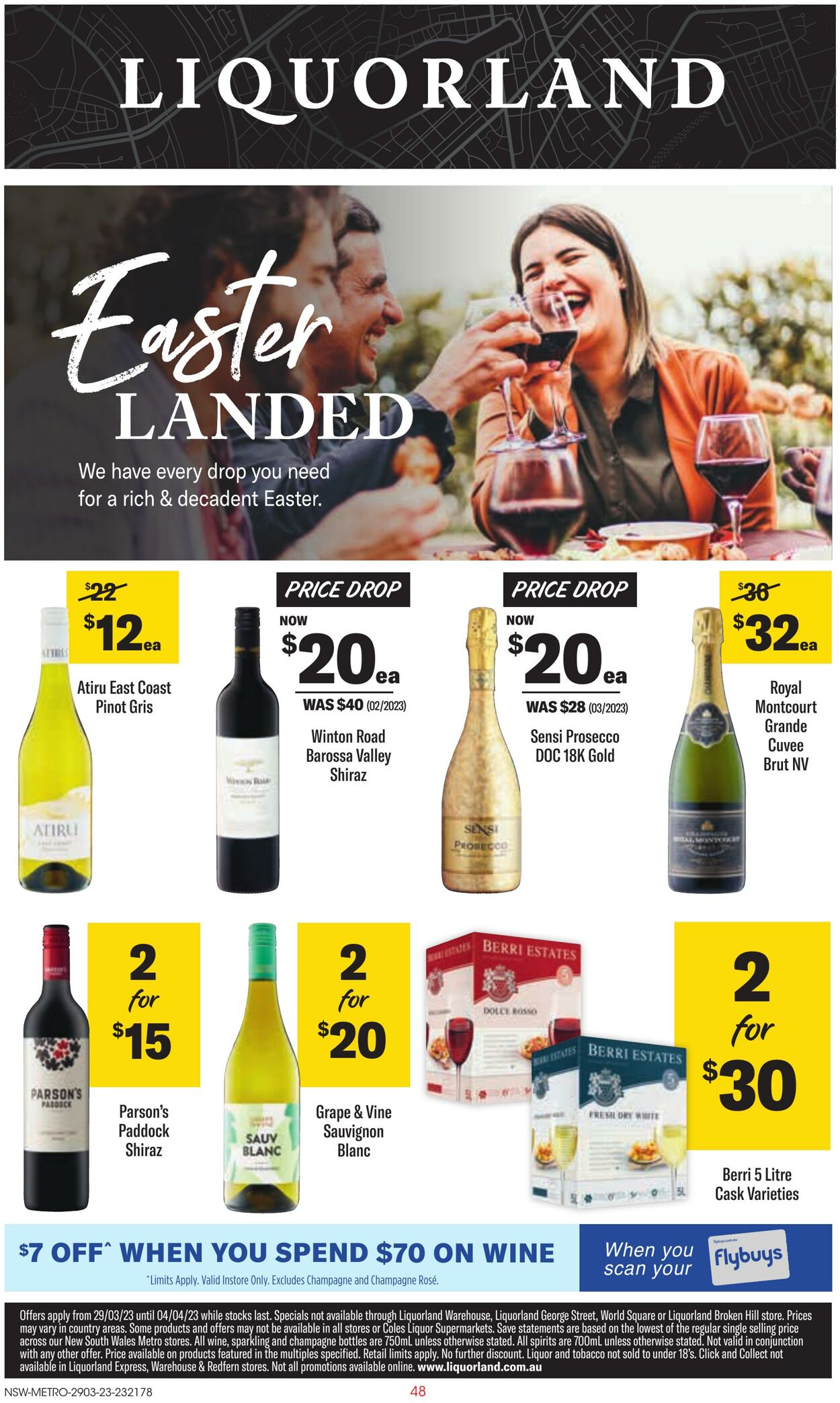 Catalogue Coles 29.03.2023 - 04.04.2023