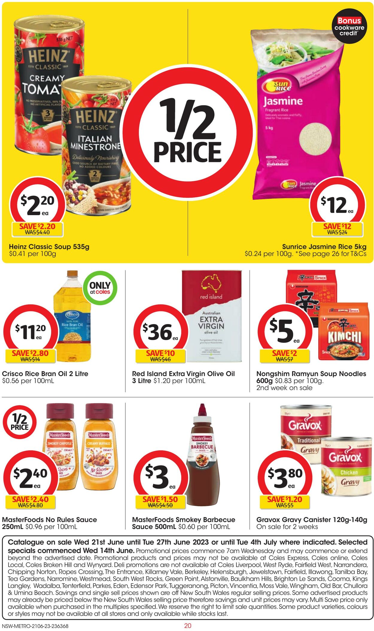 Catalogue Coles 14.06.2023 - 20.06.2023