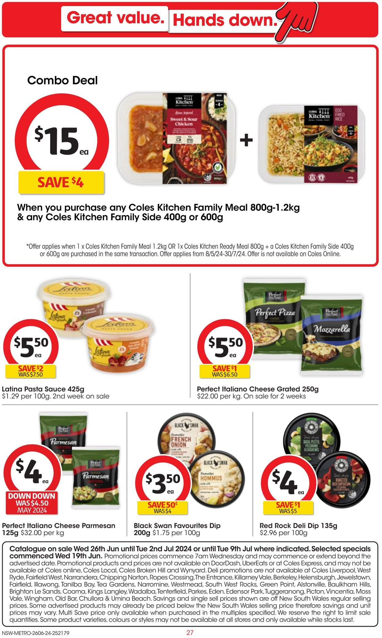 Catalogue Coles 26.06.2024 - 02.07.2024