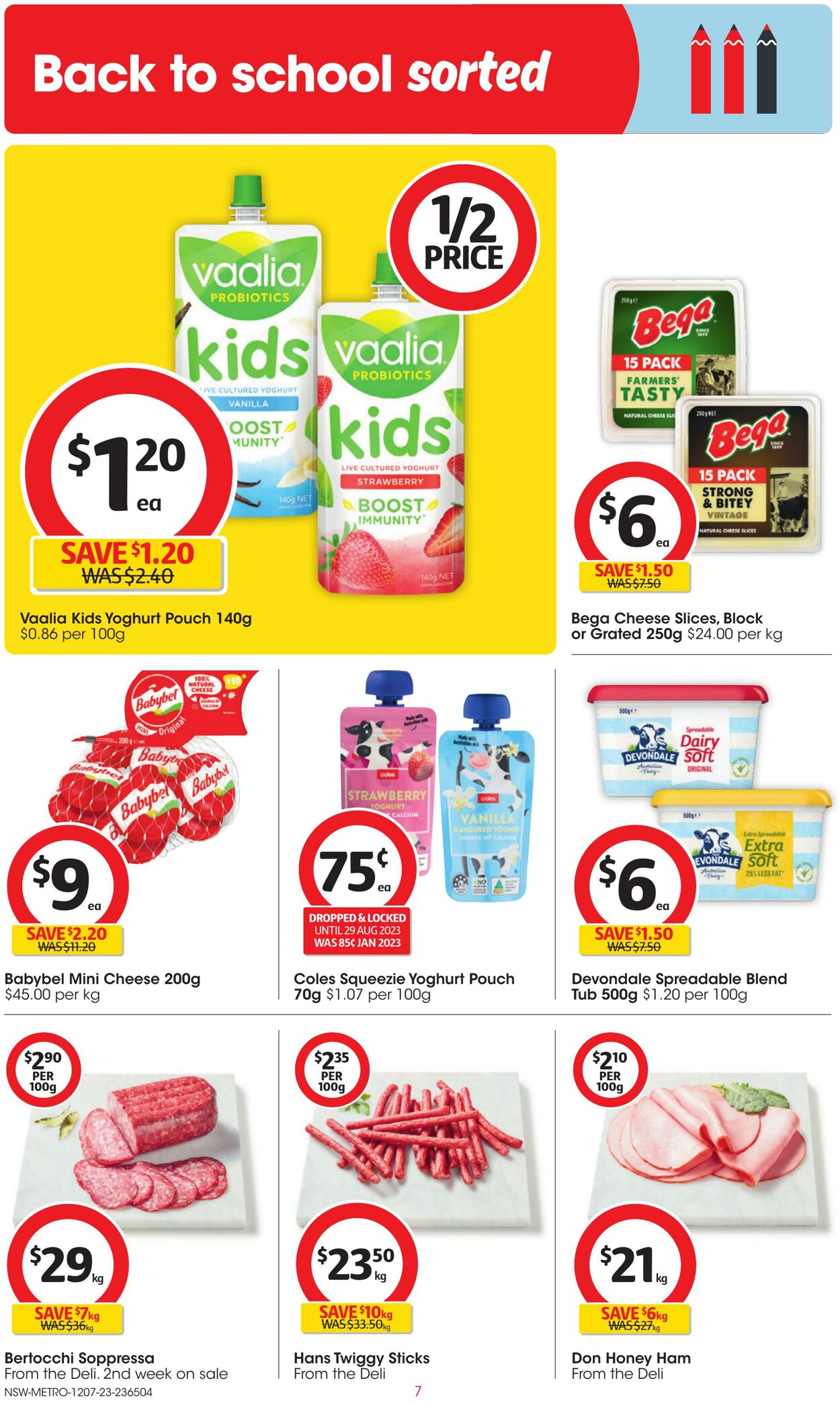 Catalogue Coles 12.07.2023 - 18.07.2023