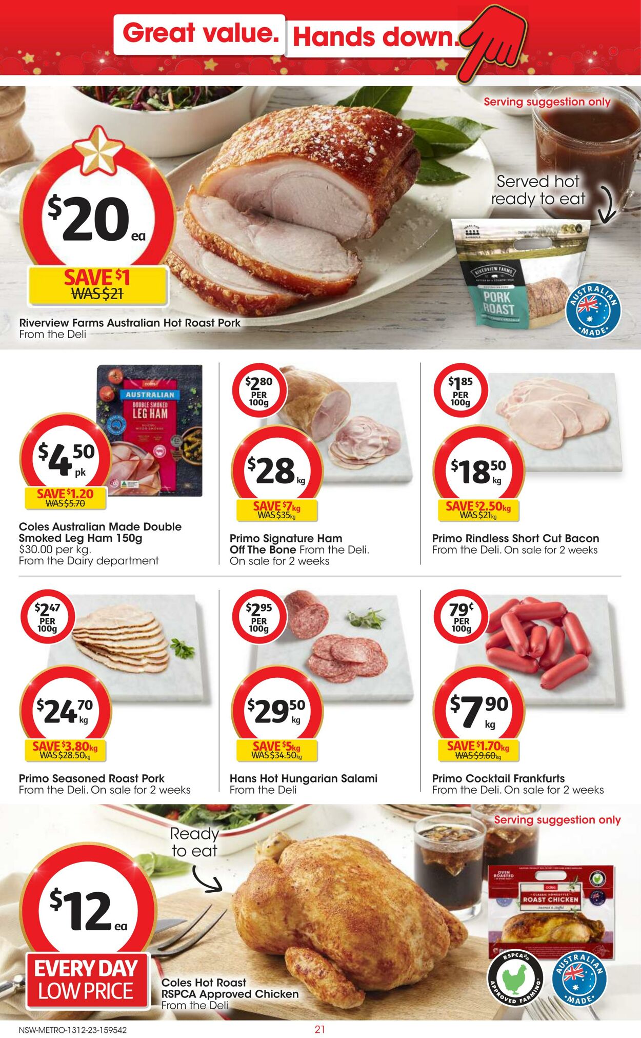 Catalogue Coles 13.12.2023 - 19.12.2023