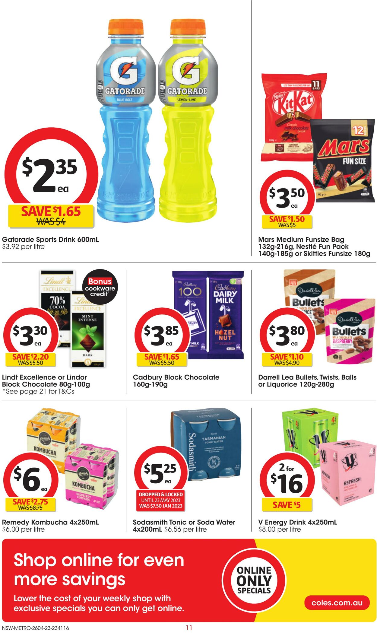 Catalogue Coles 26.04.2023 - 02.05.2023