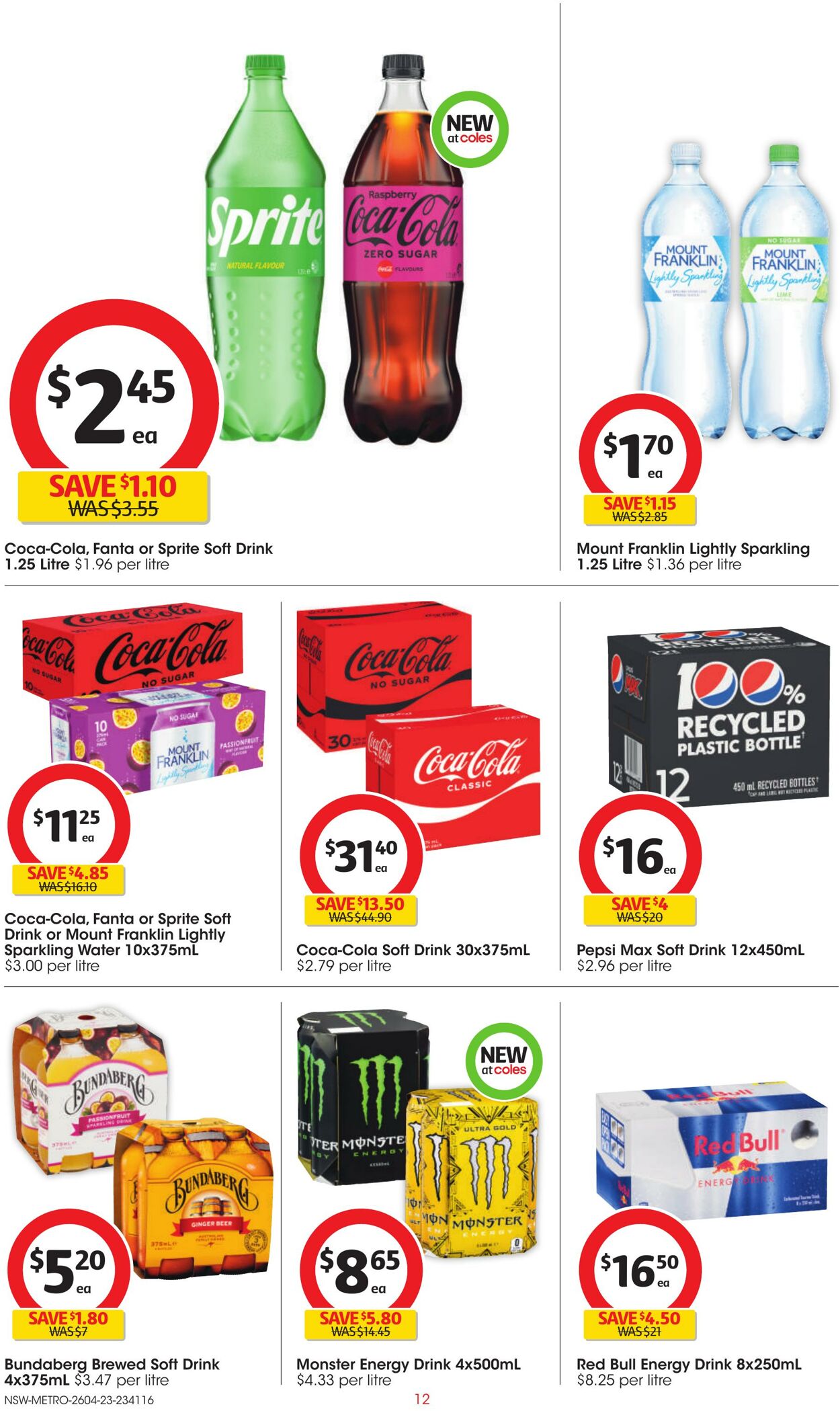 Catalogue Coles 26.04.2023 - 02.05.2023