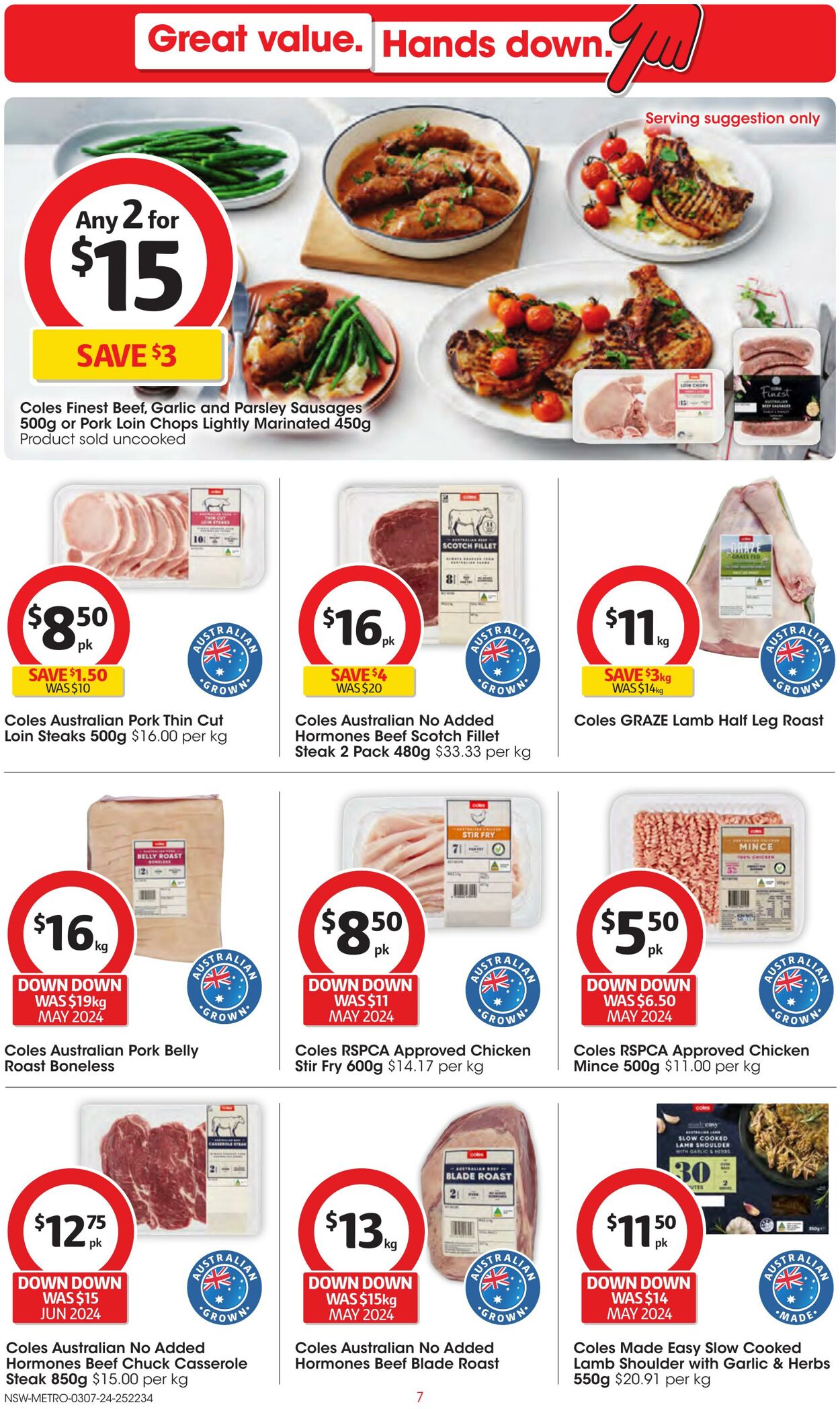 Catalogue Coles 03.07.2024 - 09.07.2024