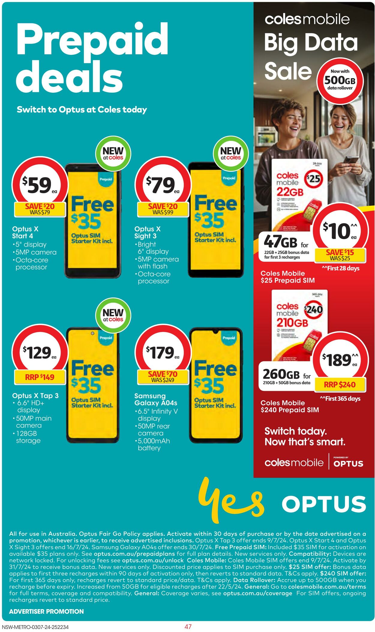 Catalogue Coles 03.07.2024 - 09.07.2024