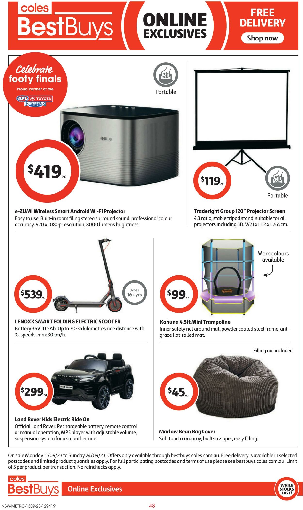 Catalogue Coles 06.09.2023 - 12.09.2023