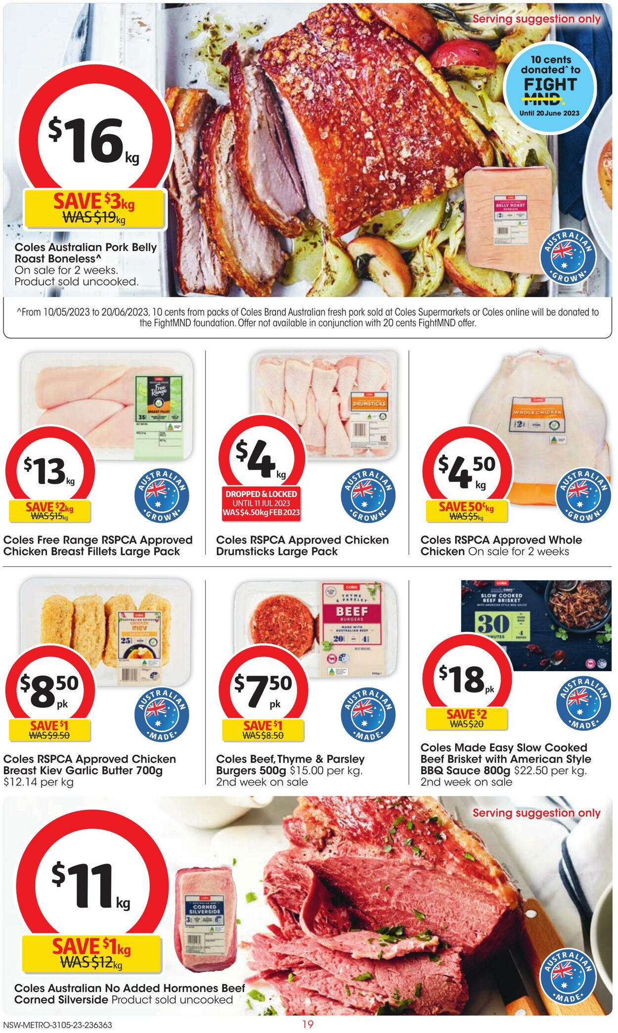 Catalogue Coles 31.05.2023 - 06.06.2023