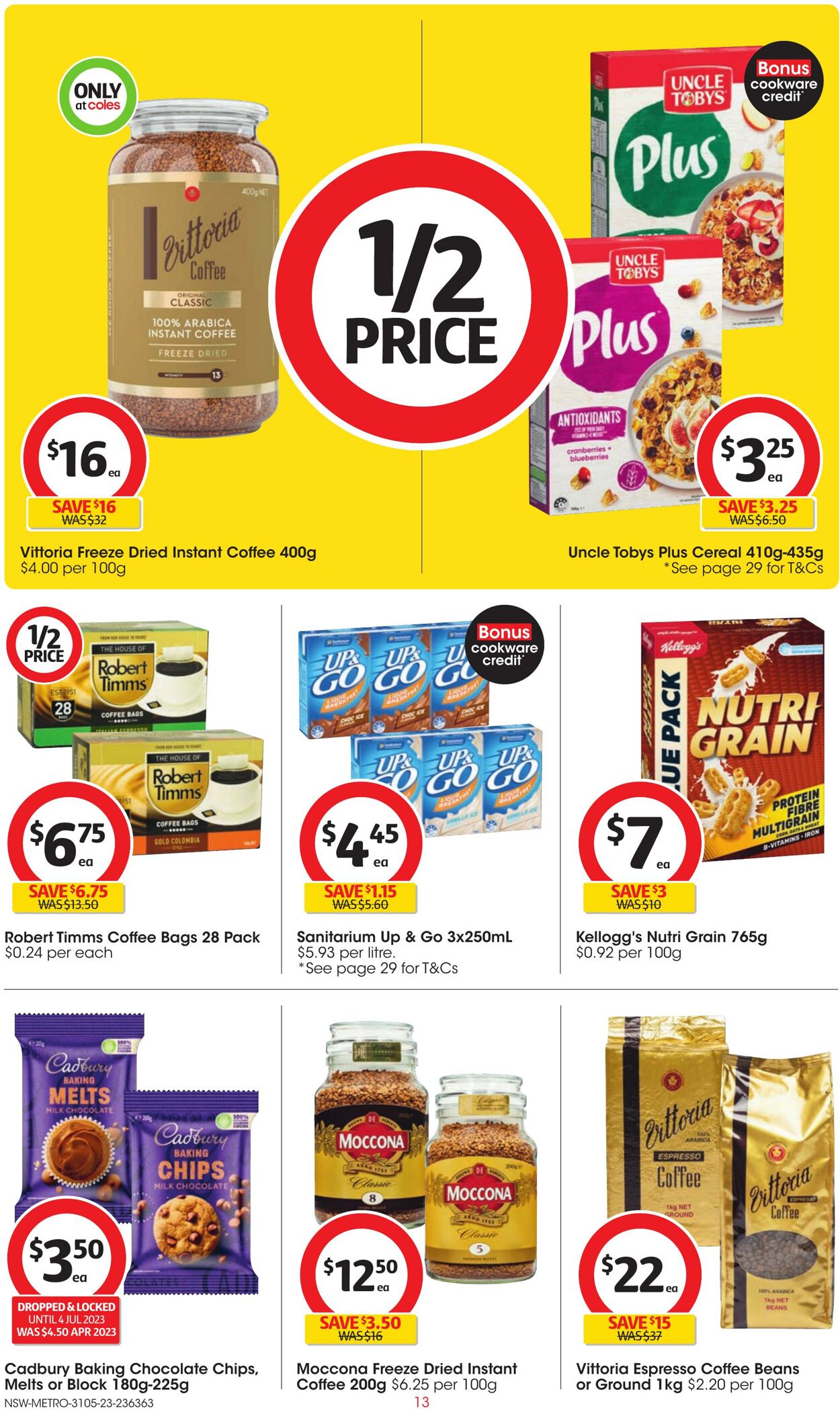 Catalogue Coles 31.05.2023 - 06.06.2023