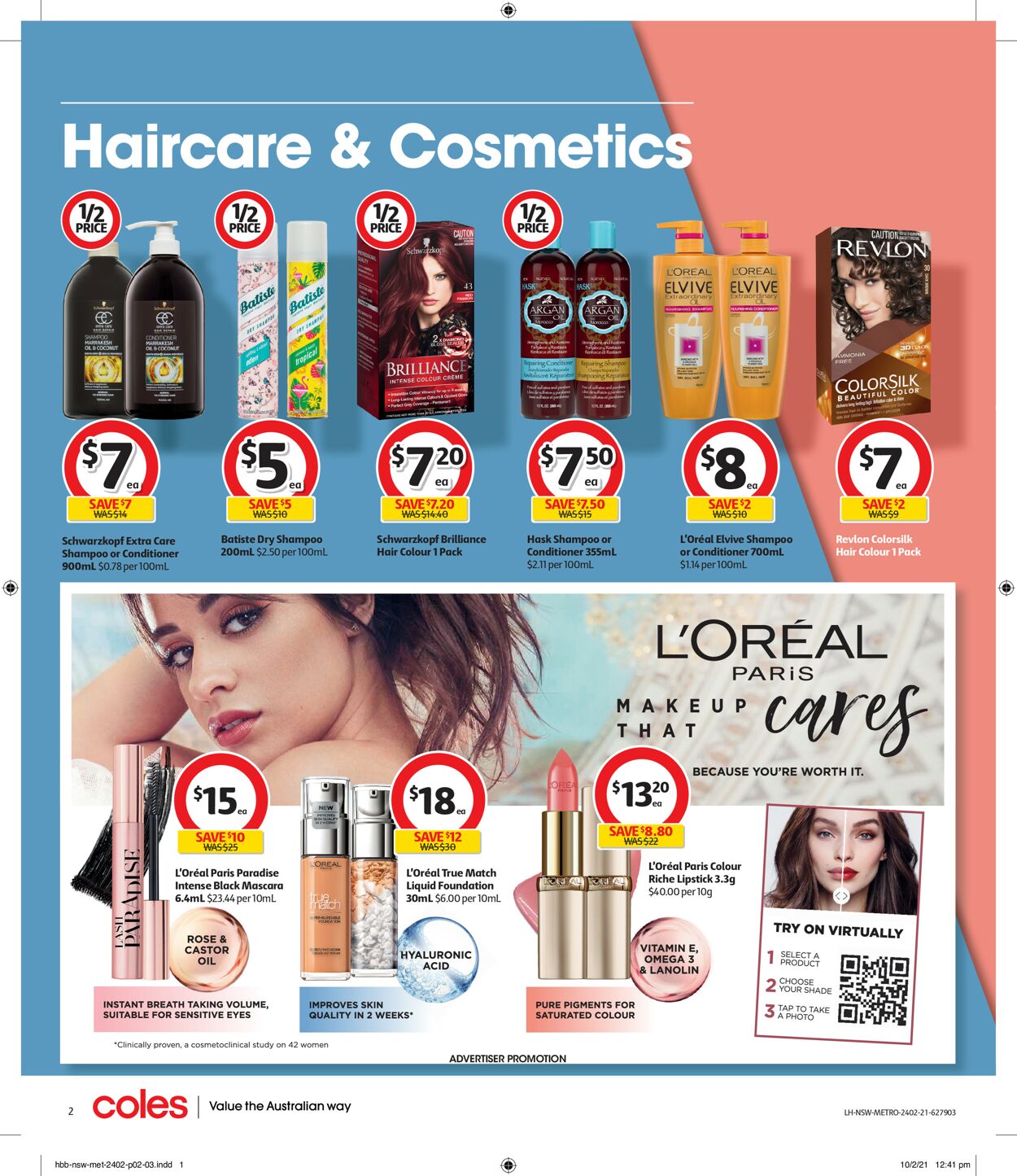 Catalogue Coles 24.02.2021 - 02.03.2021