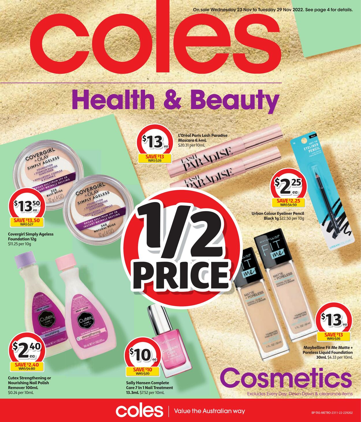 Catalogue Coles 23.11.2022 - 29.11.2022