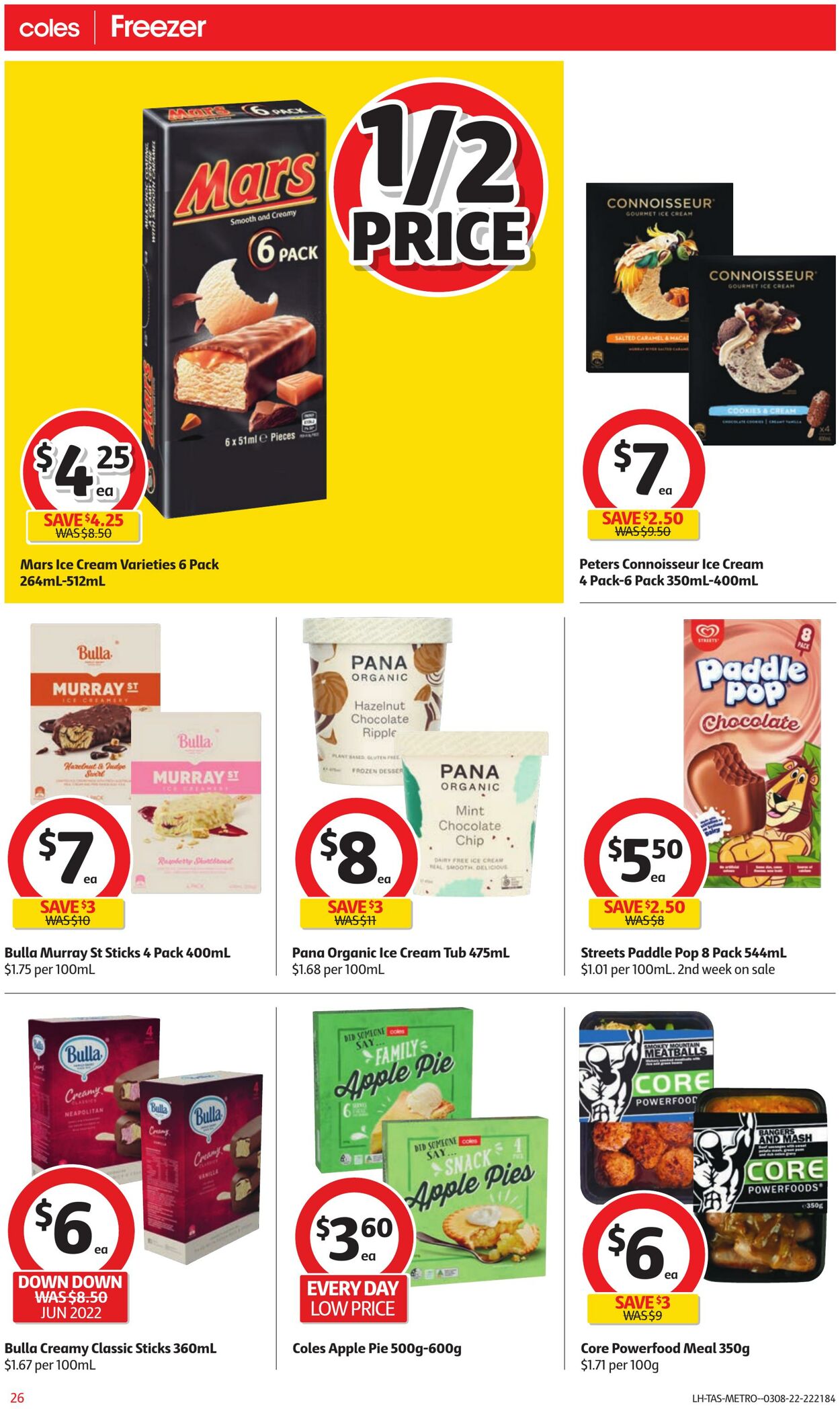 Catalogue Coles 03.08.2022 - 09.08.2022