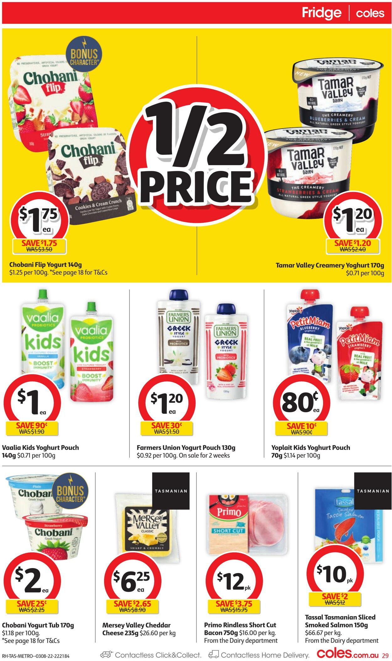 Catalogue Coles 03.08.2022 - 09.08.2022